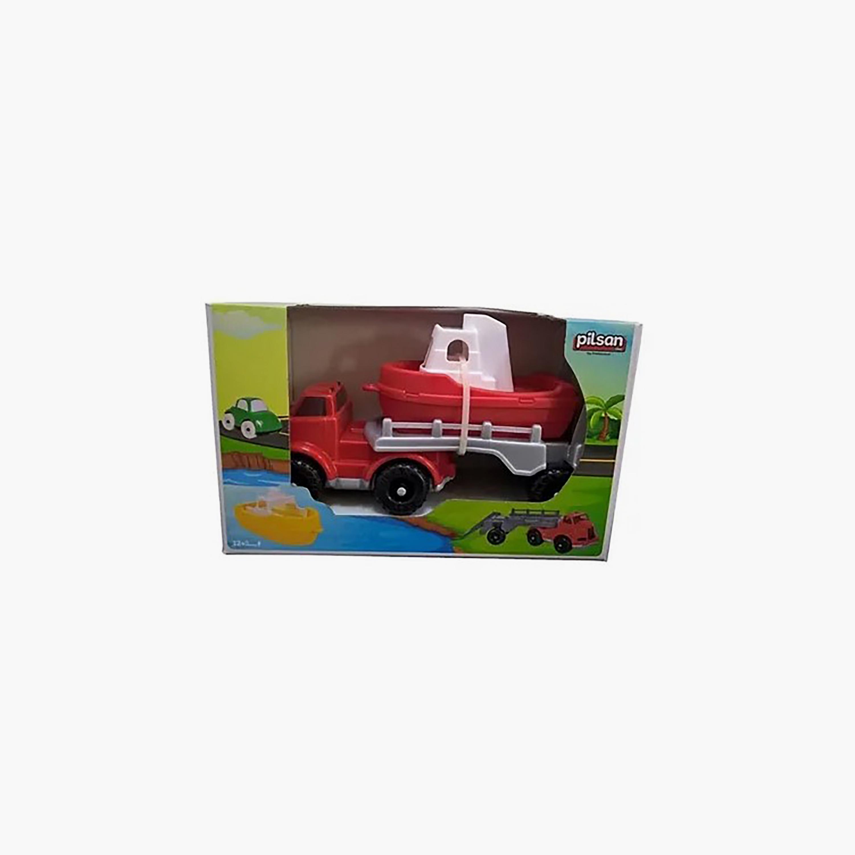 Pilsan Master Transport Truck with Ship-toys-playvehicles-utilityvehicles-image-3