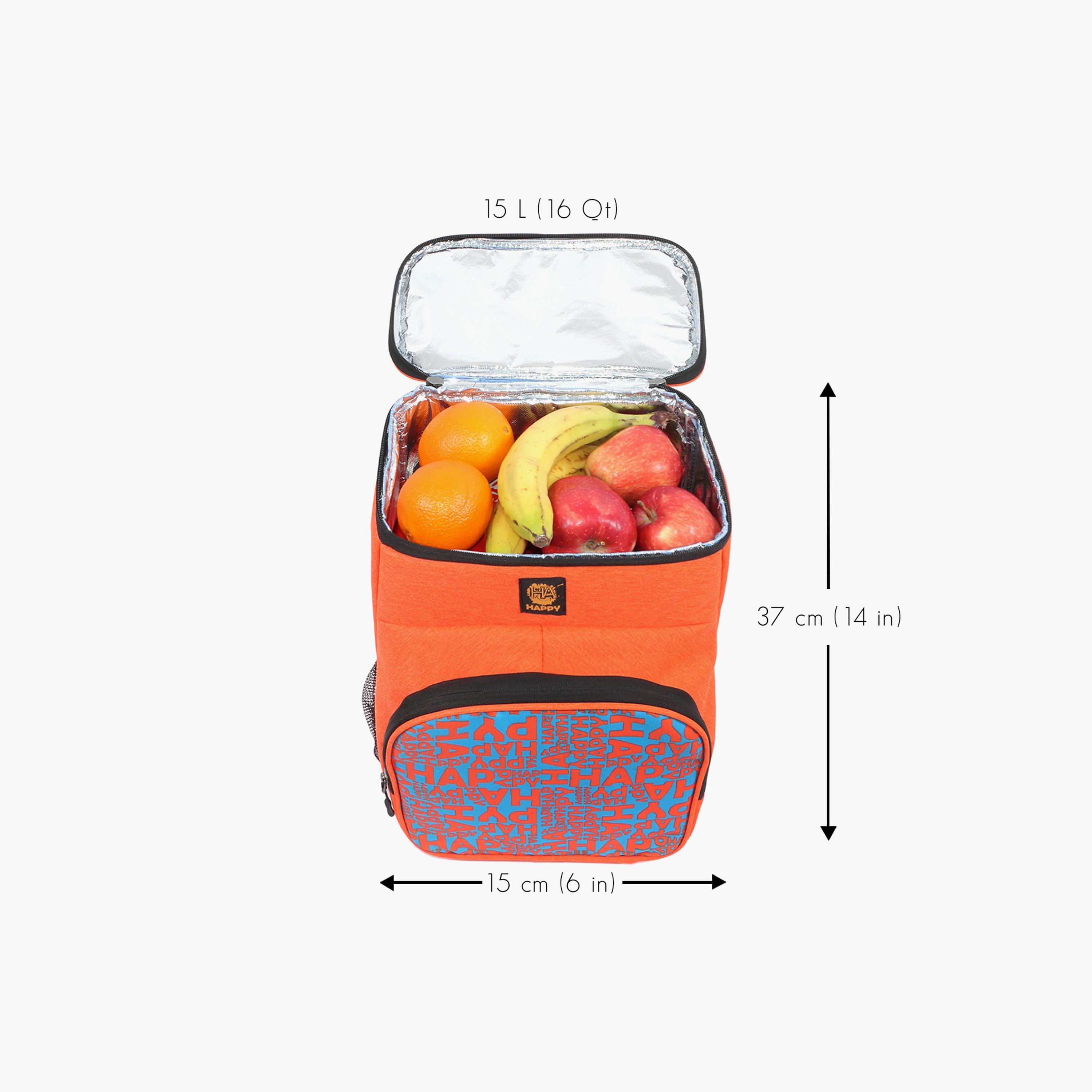 حقيبة غداء معزولة بطبعة هابي موودز أب من بيجديزاين-school-lunchessentials-lunchbags-image-1