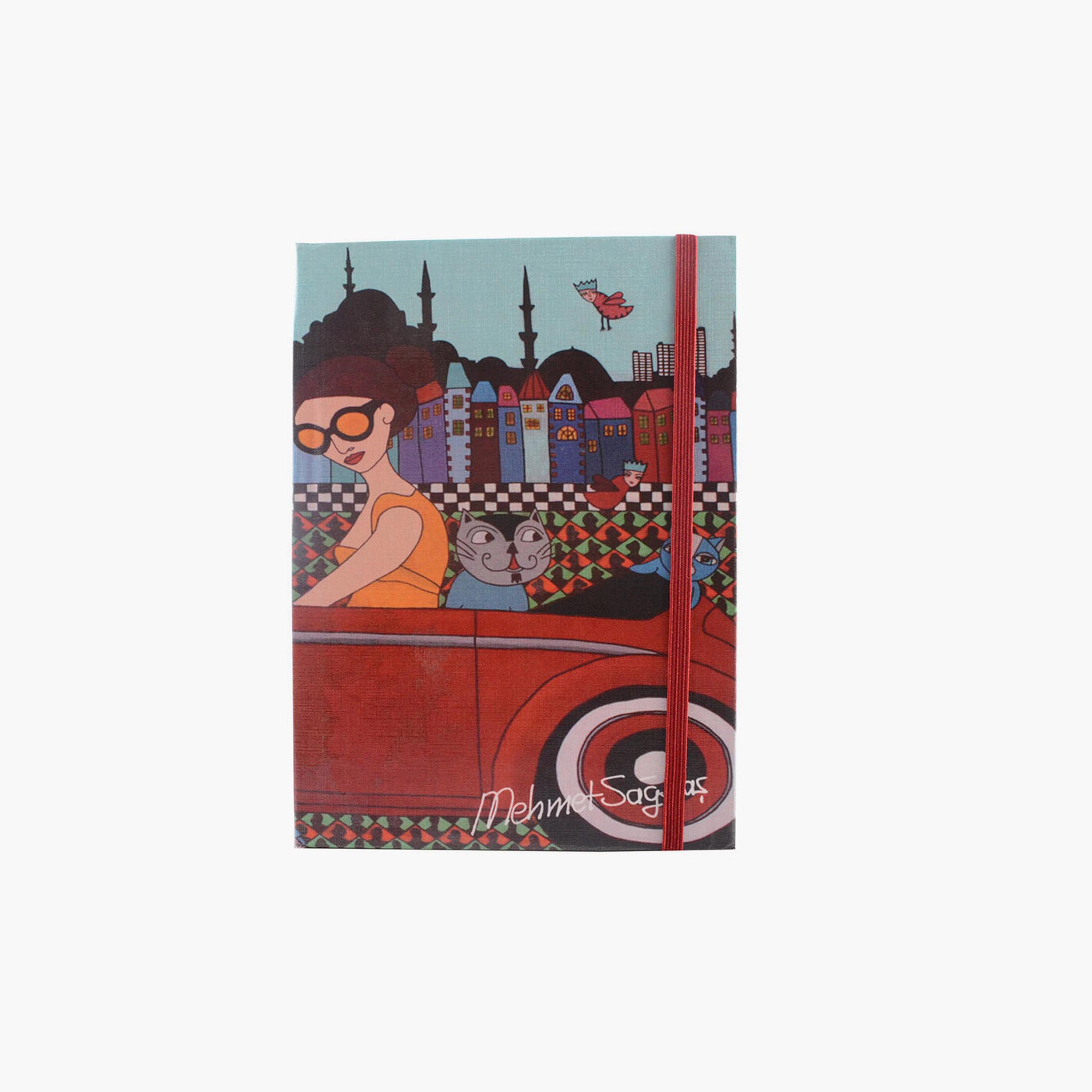 دفتر ملاحظات فتاة في السيارة من بيجديزاين-school-stationery-notebooks-image-4