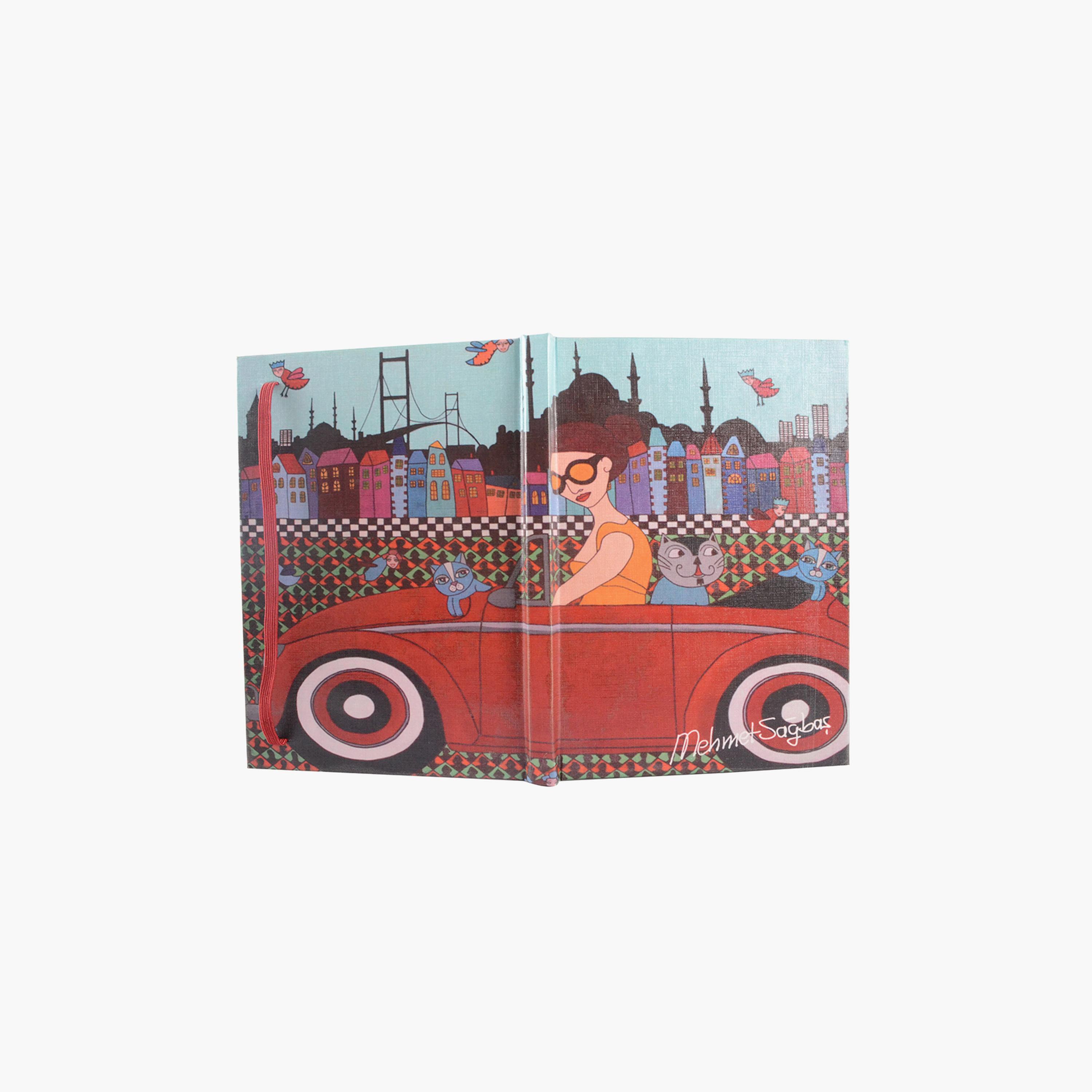 دفتر ملاحظات فتاة في السيارة من بيجديزاين-school-stationery-notebooks-image-3