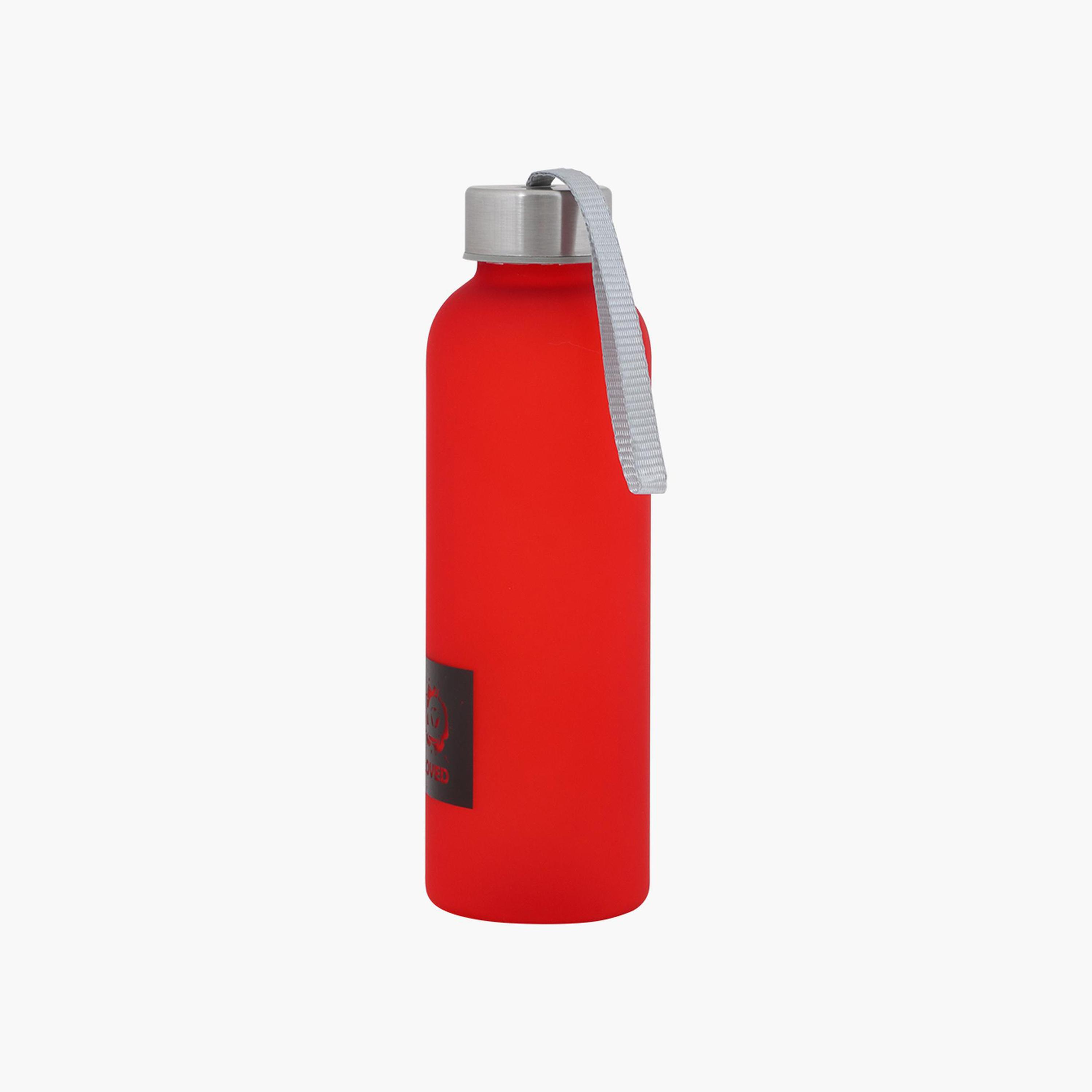 زجاجة مياه لاف مودز اب من بيجديزاين،  أحمر، 580 مل-school-waterbottles-image-2