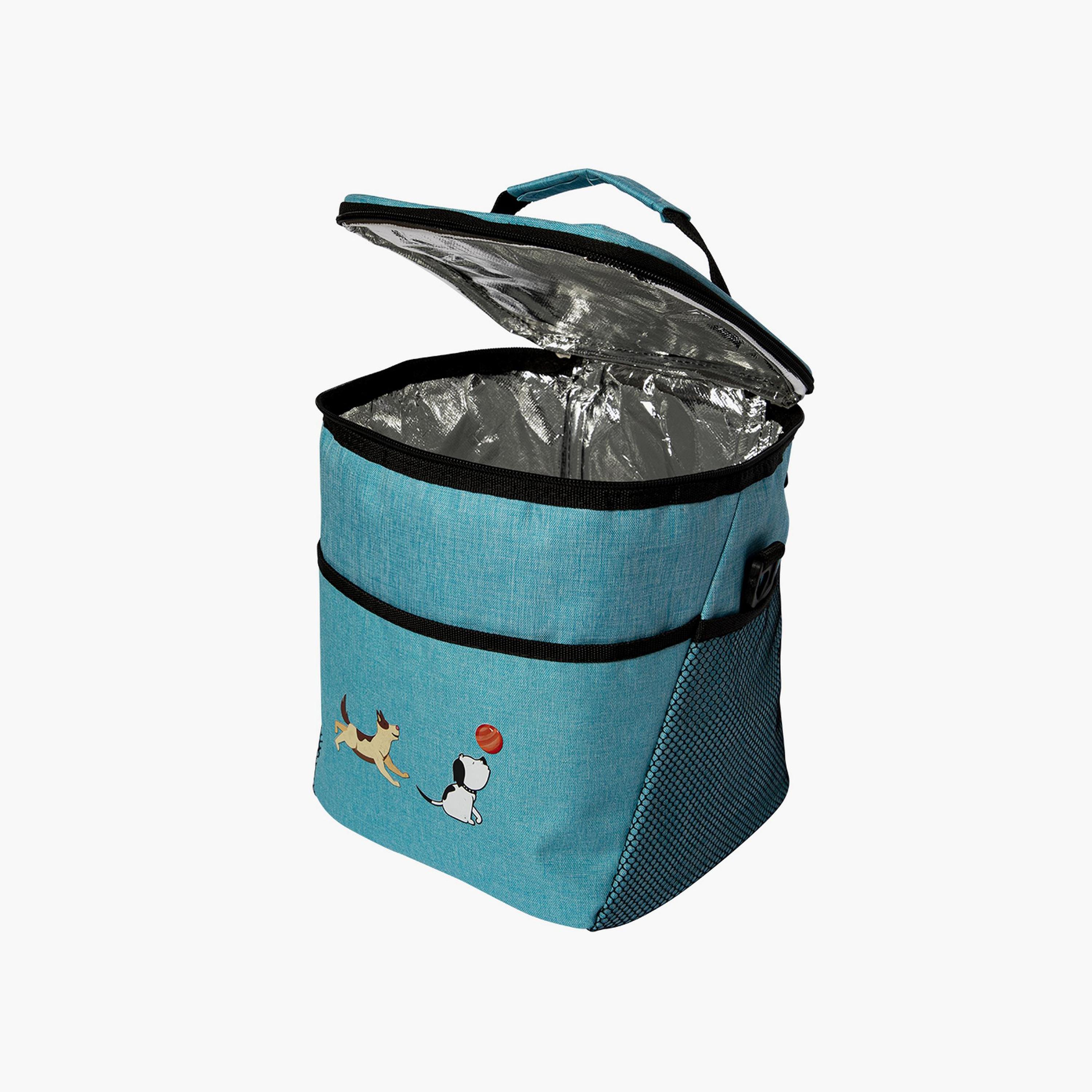BiggDesign Dogs Insulated Lunch Bag, Turquoise-school-lunchessentials-lunchbags-image-3