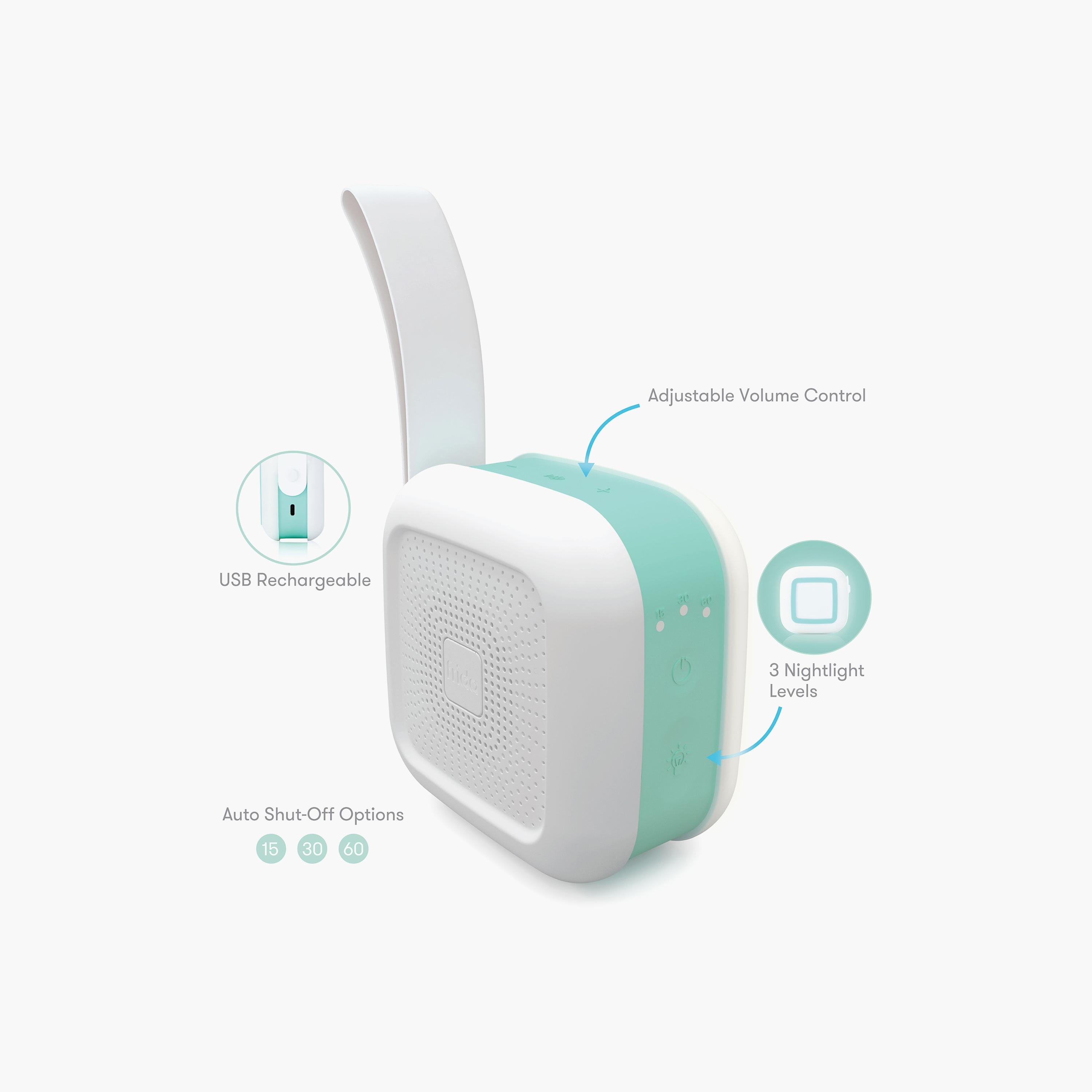 Fridababy 2 In 1 Portable Sound Machine with Nightlight-baby-nursery-roomdecor-image-2