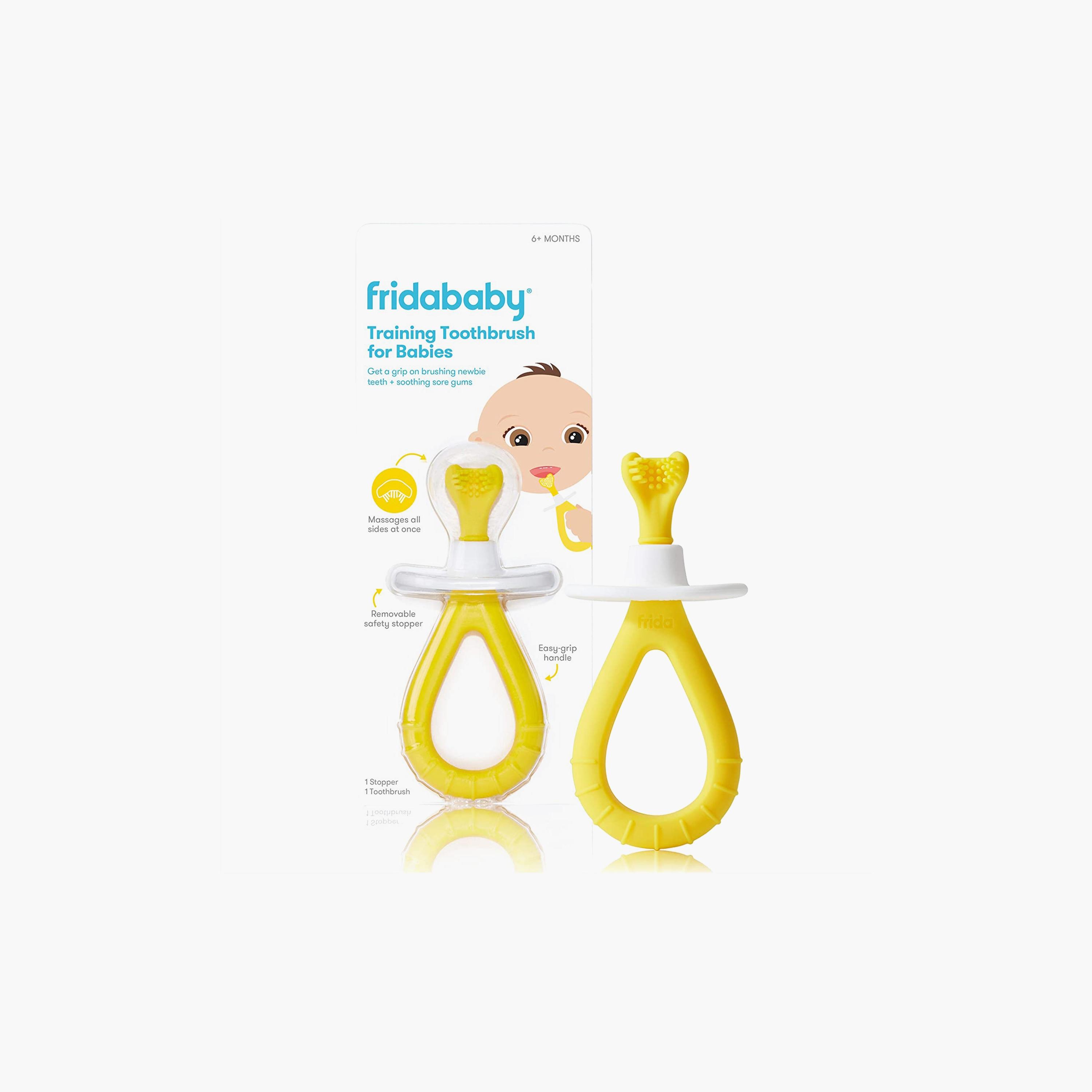 FridaBaby Training Toothbrush with Stopper-baby-bathandcare-oralcare-image-1