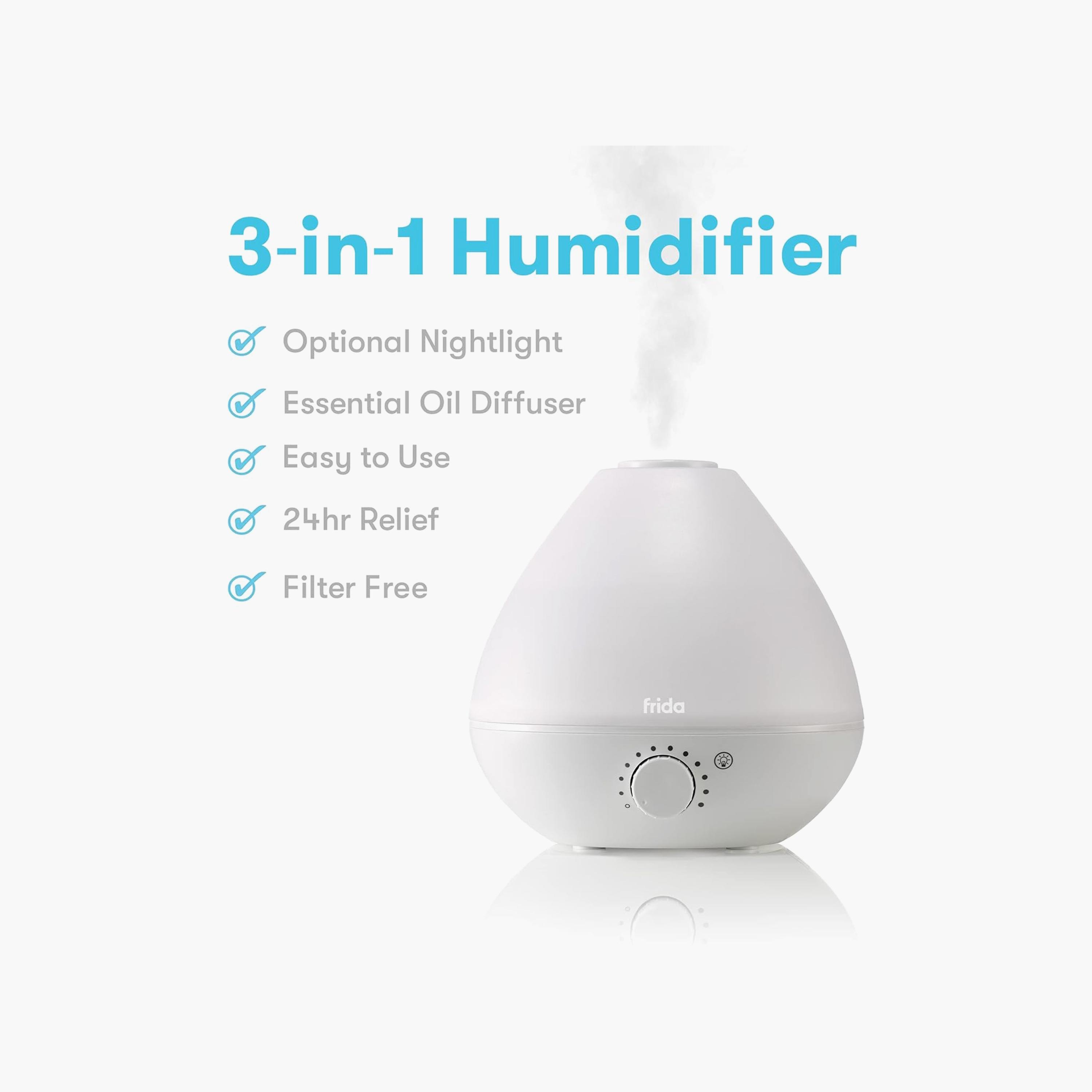 Fridababy 3 In 1 Humidifier with Diffuser and Nightlight-baby-healthandsafety-humidifiers-image-5