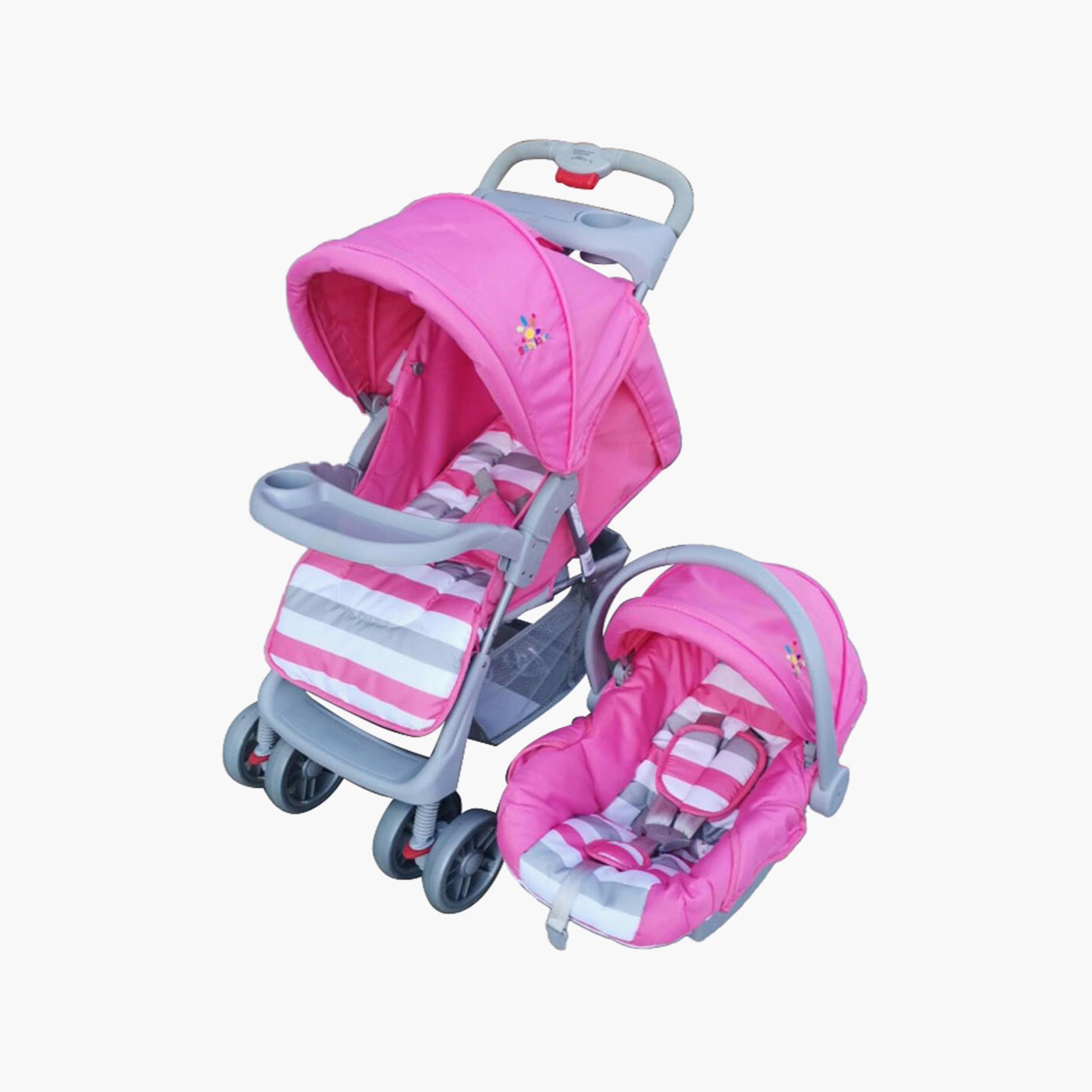 Babylove Stroller with Car Seat-baby-gear-strollersandprams-strollers-image-1