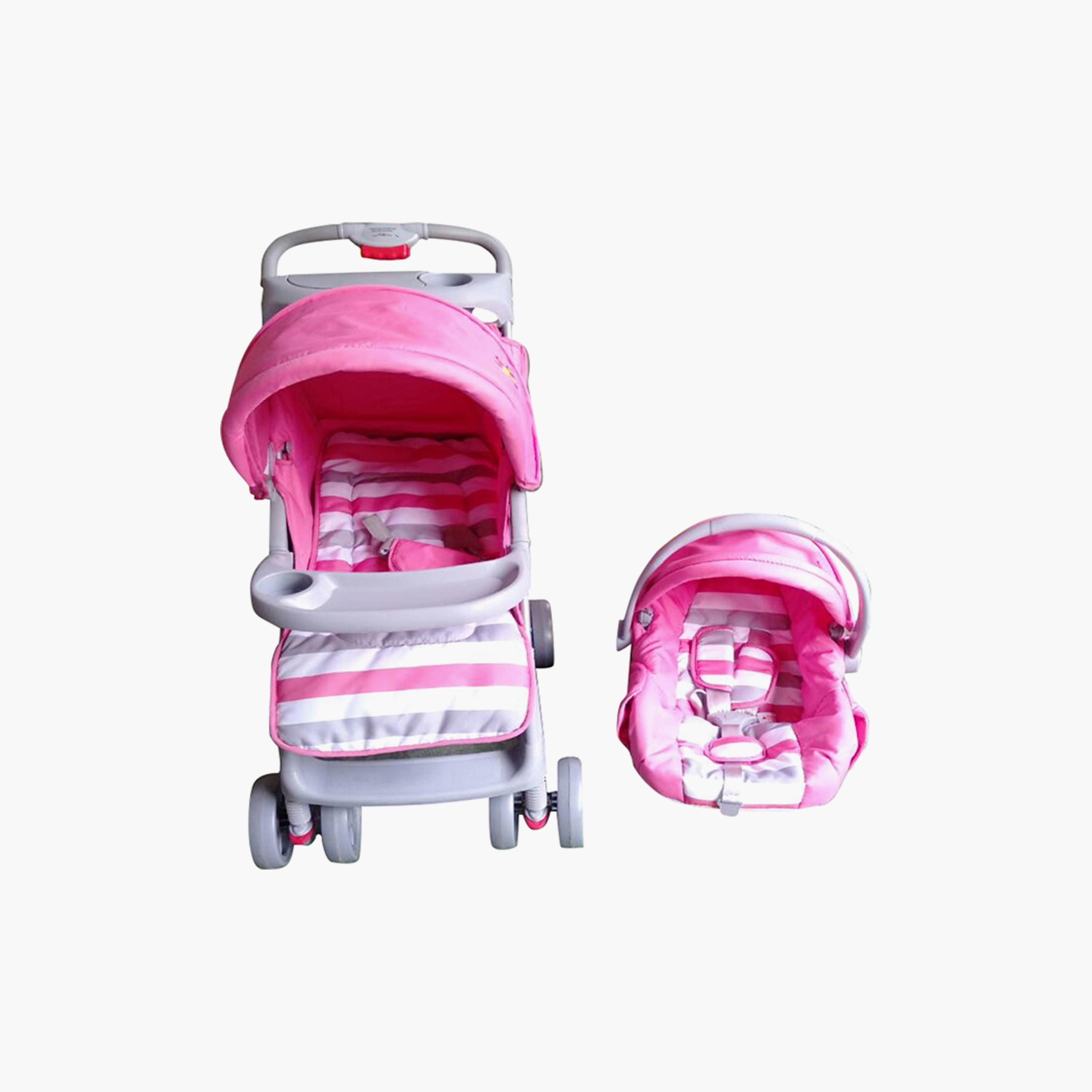 Babylove Stroller with Car Seat-baby-gear-strollersandprams-strollers-image-2
