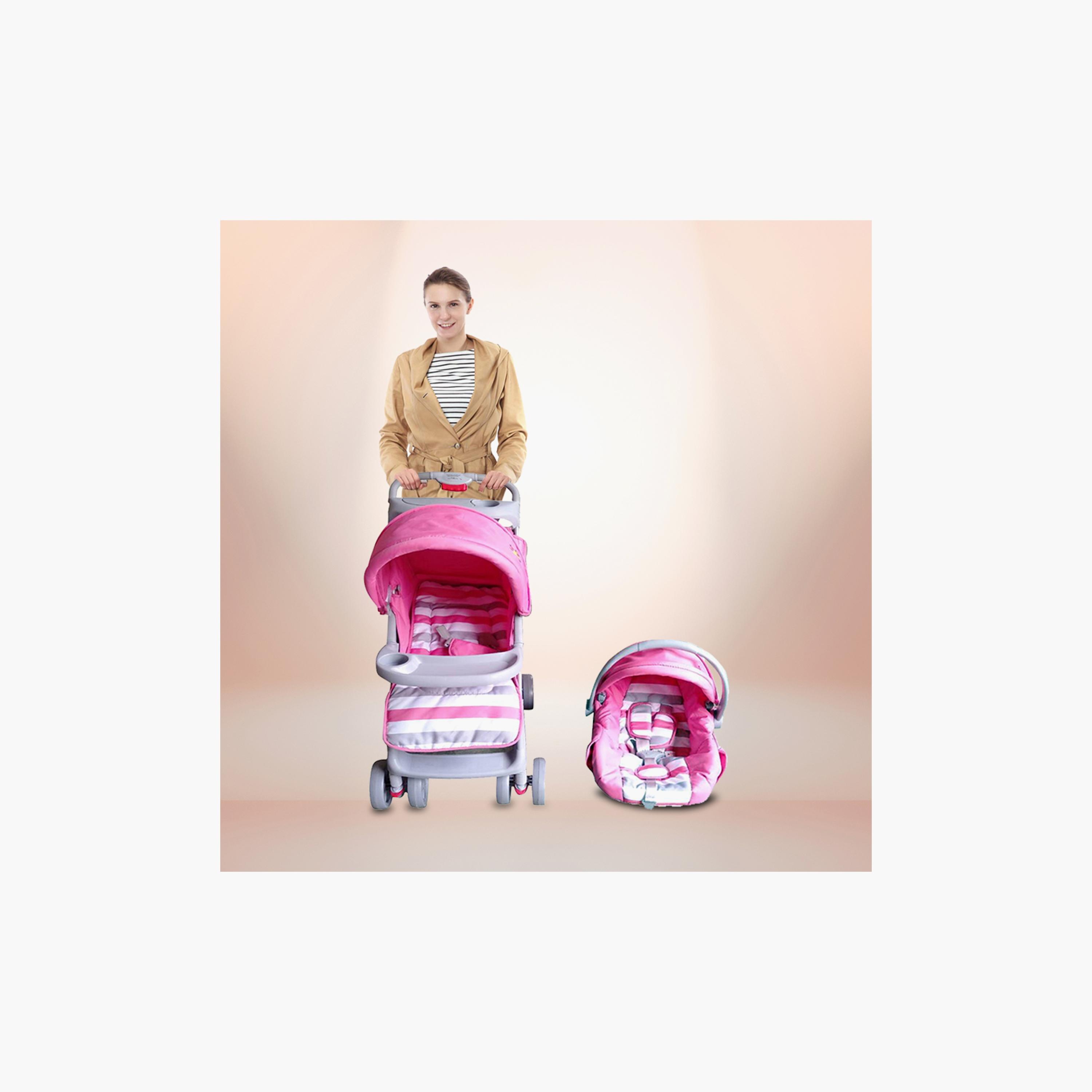 Babylove Stroller with Car Seat-baby-gear-strollersandprams-strollers-image-3