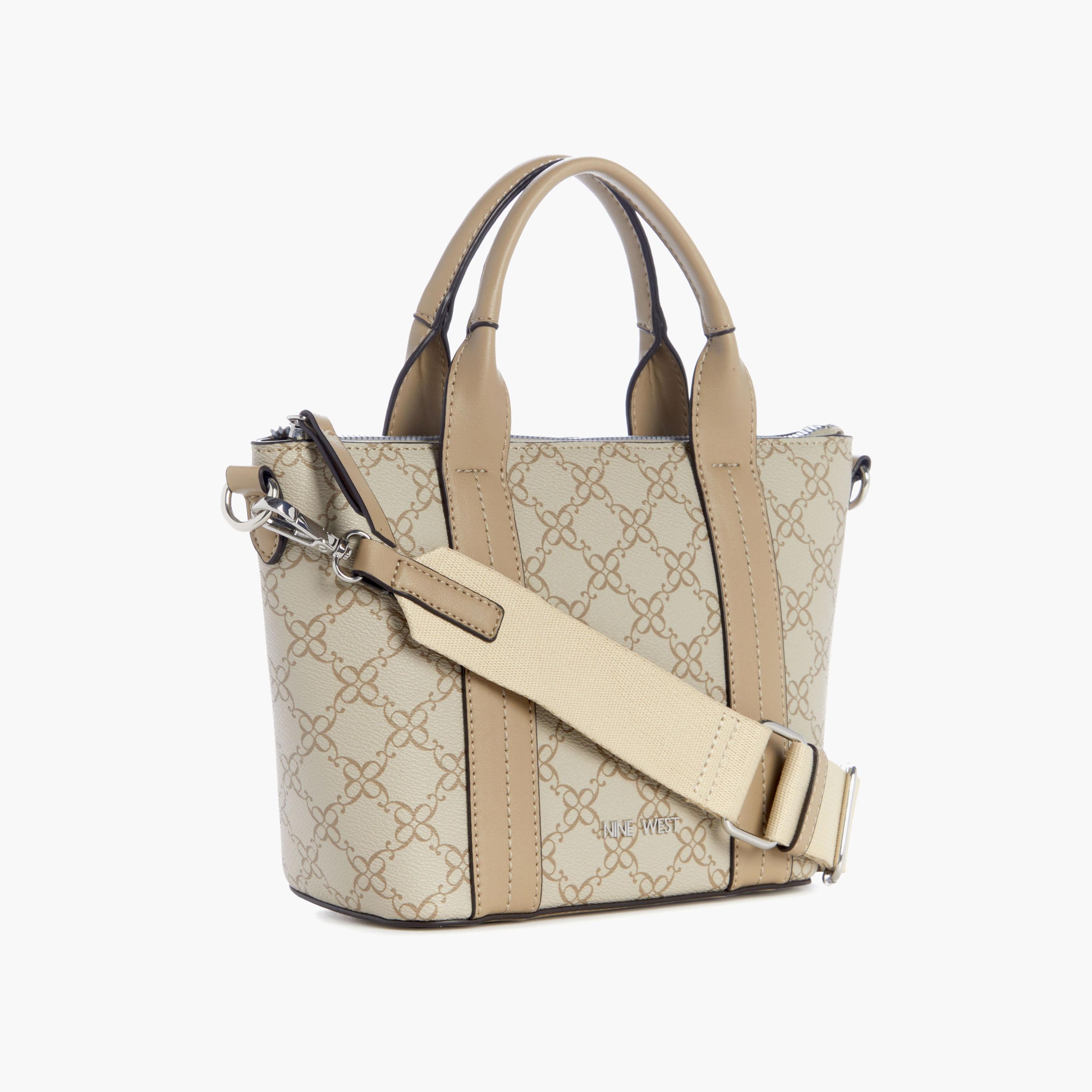 حقيبة توت كروس بودي مطبوعة مع حزام قابل للفصل من ناين ويست كيندال-women-bagsandwallets-handbags-image-2