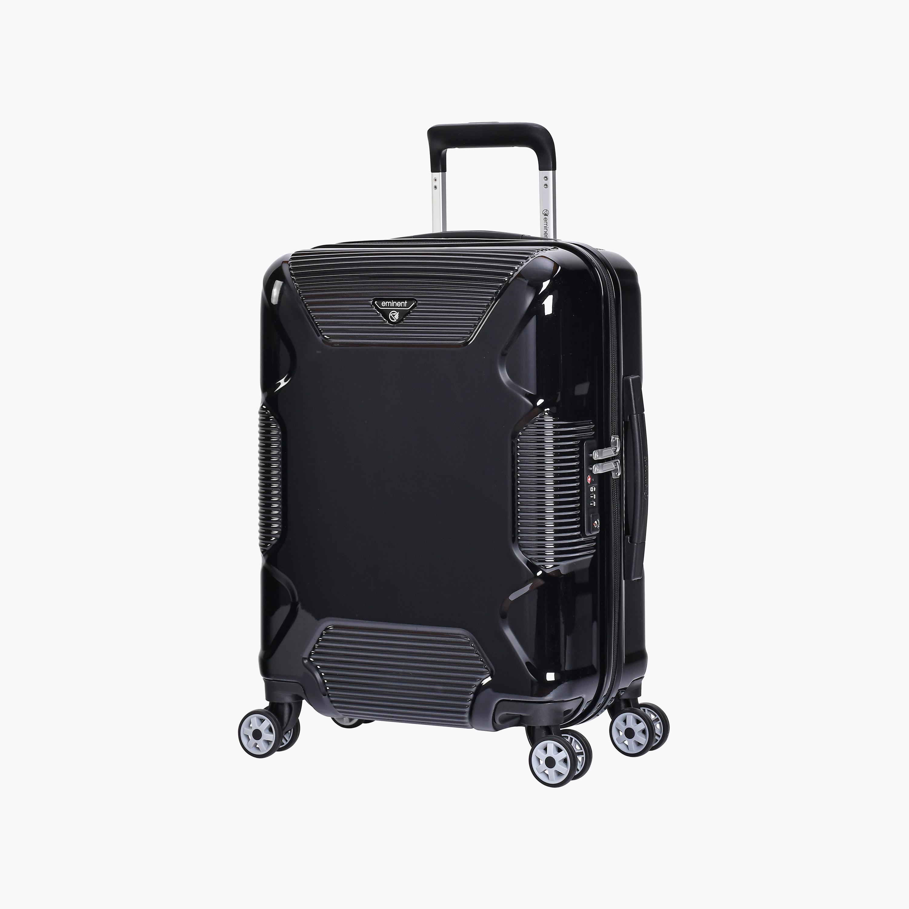 Buy Eminent 53 CM Cabin Hard Case Luggage Trolley Bag with Double 4 Spinner Wheels KJ84 Online Centrepoint UAE