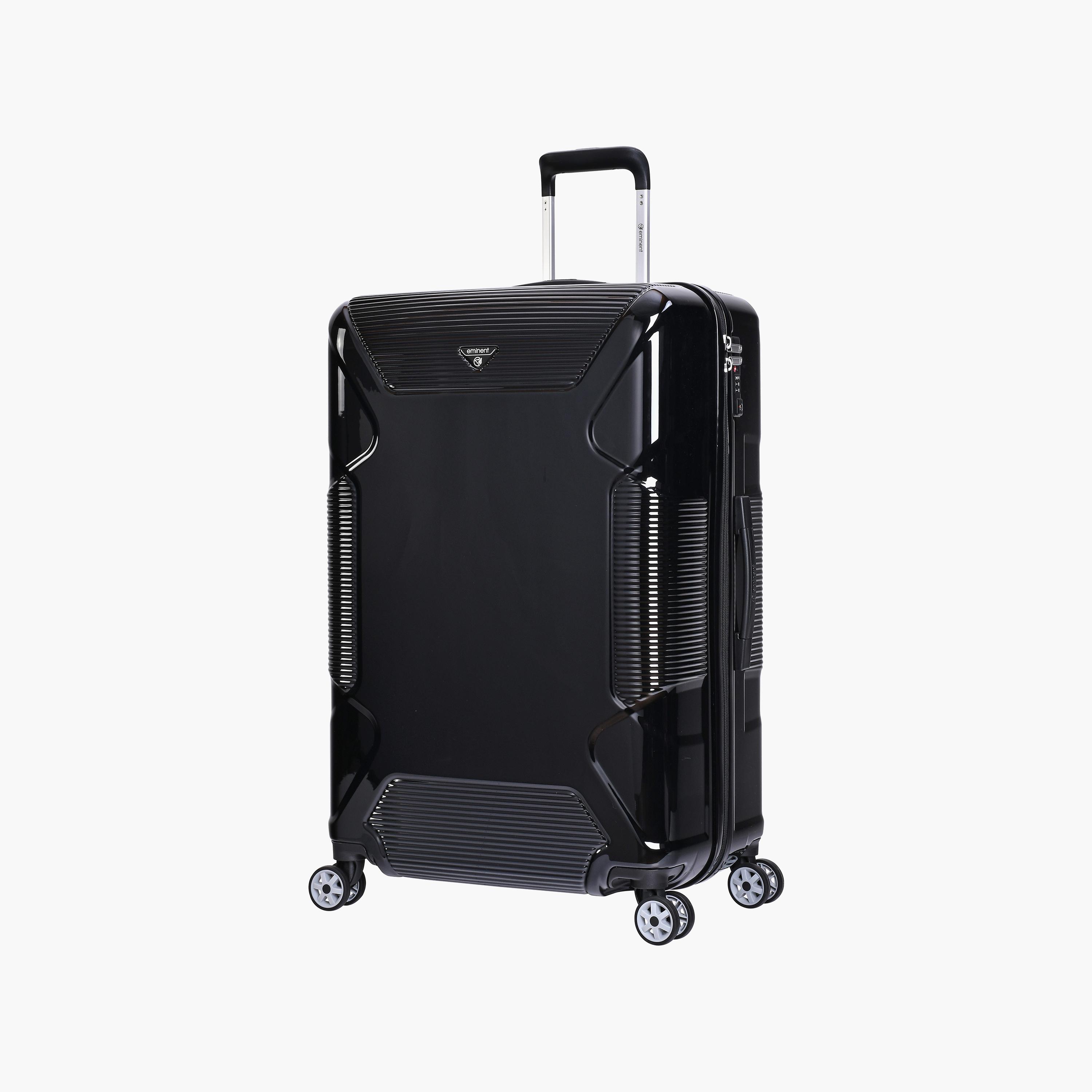 Eminent 76 CM Large Check-In Hard Case Luggage Trolley Bag with Double 4 Spinner Wheels | KJ84-travel-luggagesandbags-luggage-image-1