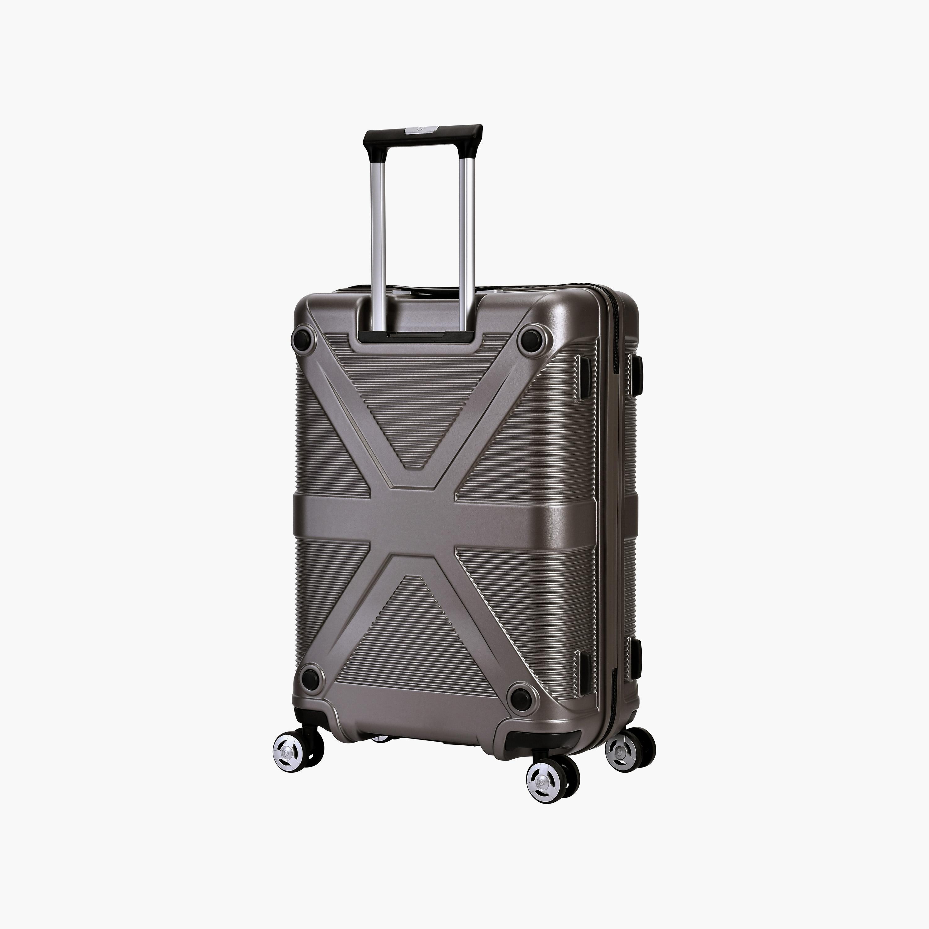 Eminent 65 CM Medium Check-In Hard Case Luggage Trolley Bag with Double 4 Spinner Wheels | KJ97-travel-luggagesandbags-luggage-image-2