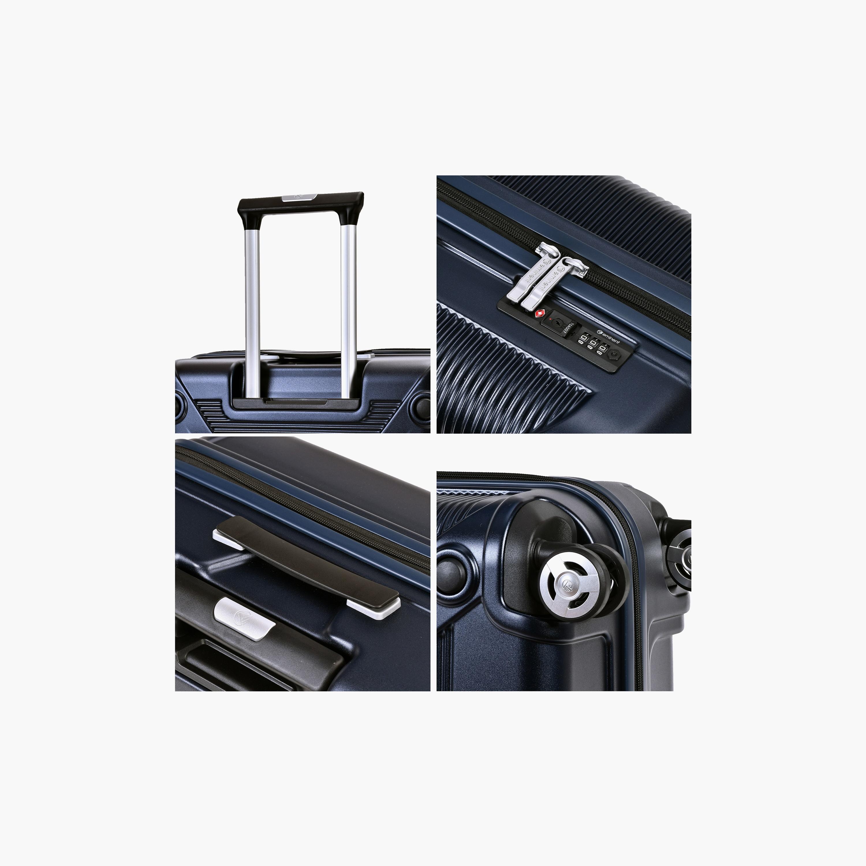 Eminent Set of 3 Hard Case Luggage Trolley Bag with Double 4 Spinner Wheels | KJ97-travel-luggagesandbags-luggage-image-4