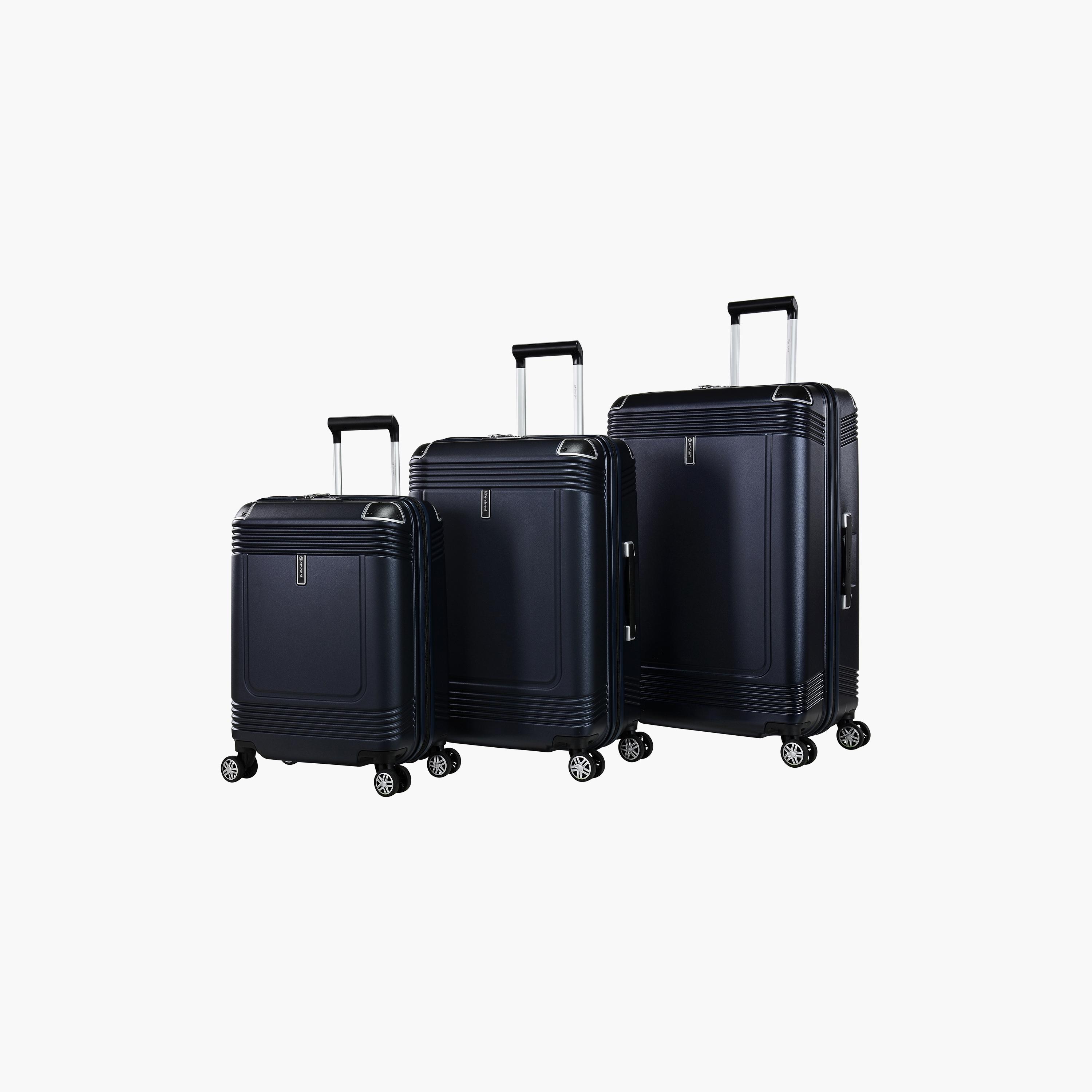مجموعة إمينينت مكونة من 3 حقائب أمتعة بعجلات ذات هارد كيس مع 4 عجلات مزدوجة دوارة | KK10-travel-luggagesandbags-luggage-image-1