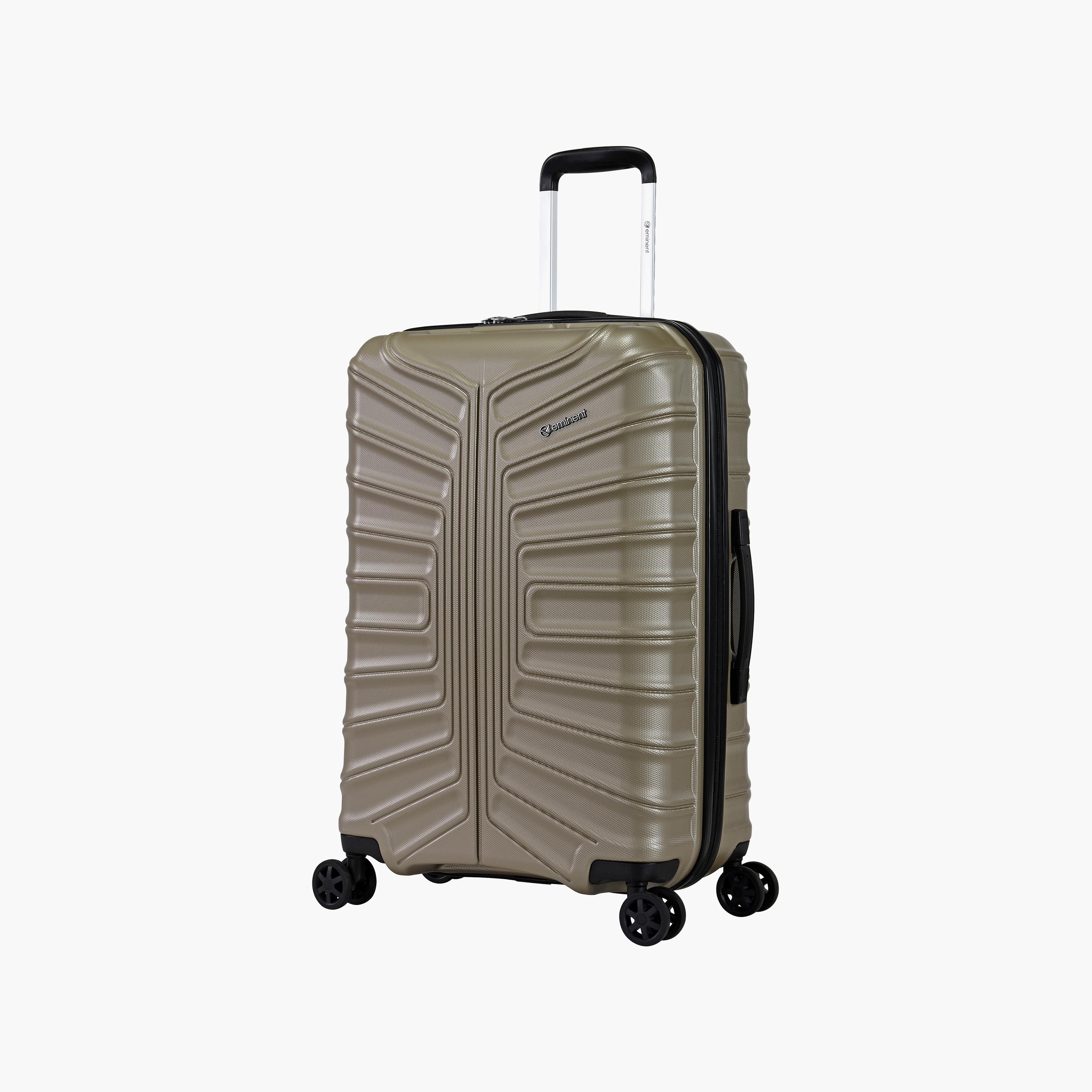 Eminent 75 CM Large Check-In Hard Case Luggage Trolley Bag with Double 4 Spinner Wheels | KK30-travel-luggagesandbags-luggage-image-1