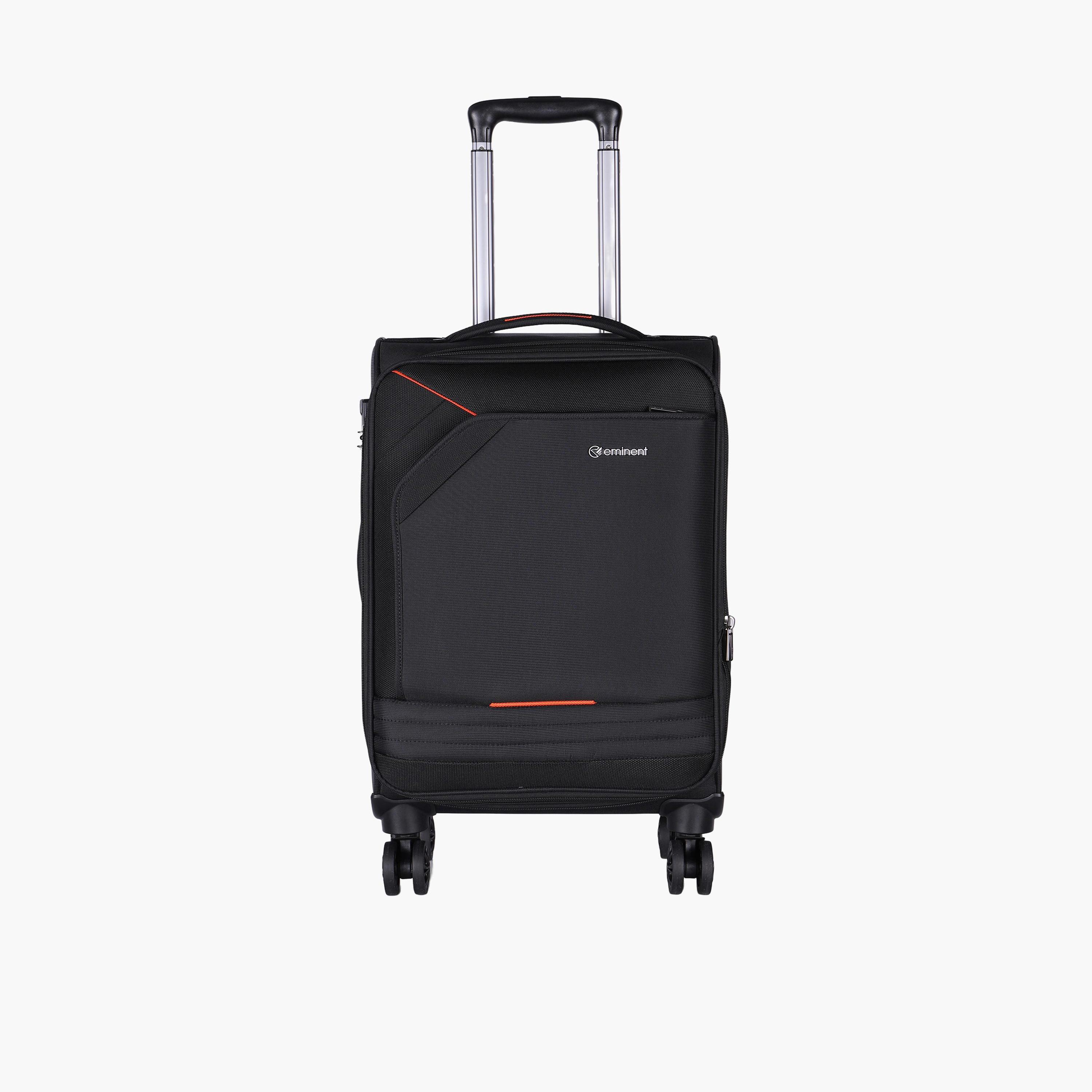 Eminent 51 CM Cabin Soft Case Luggage Trolley Bag with Double 4 Wheels | E777-travel-luggagesandbags-luggage-image-1