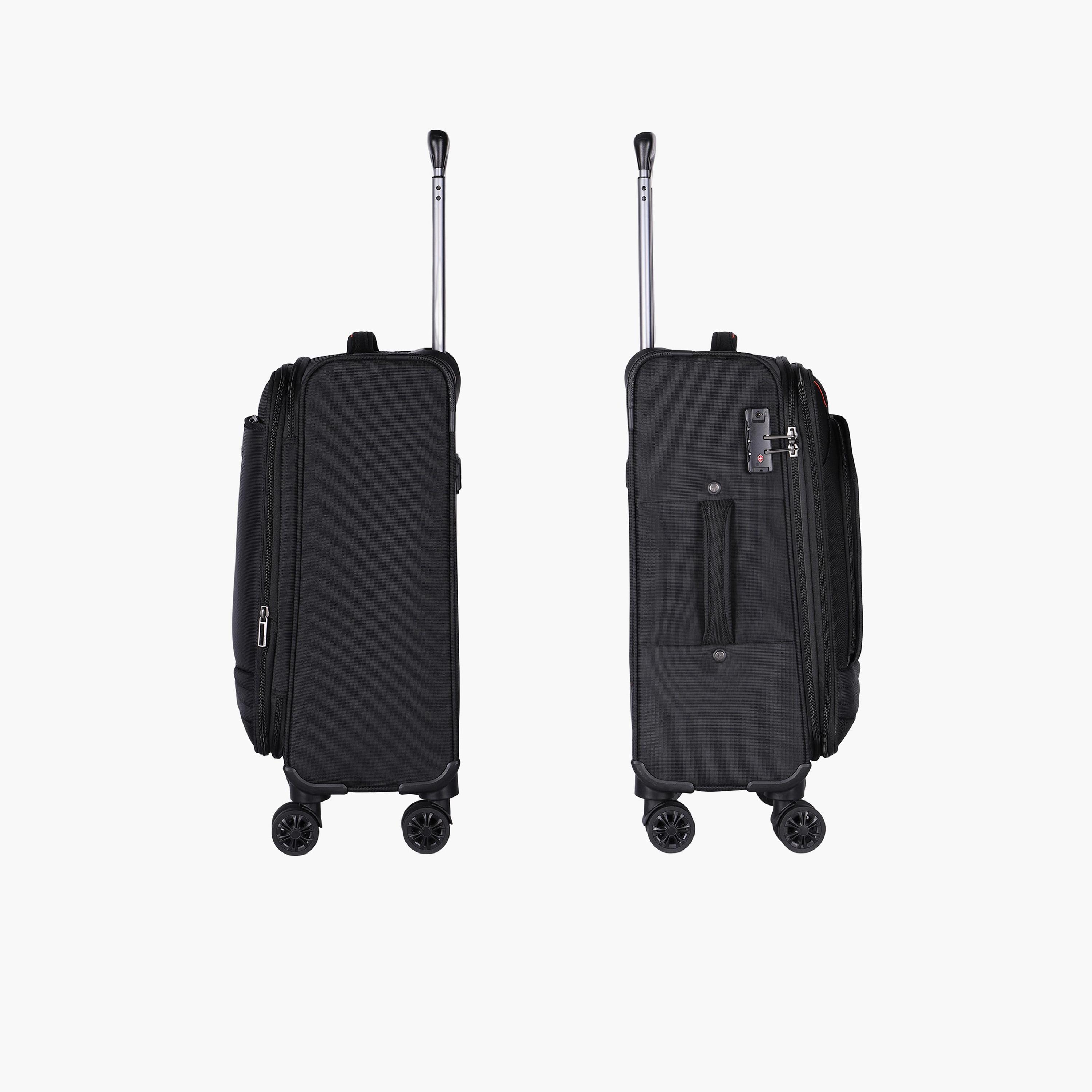 Eminent 51 CM Cabin Soft Case Luggage Trolley Bag with Double 4 Wheels | E777-travel-luggagesandbags-luggage-image-8