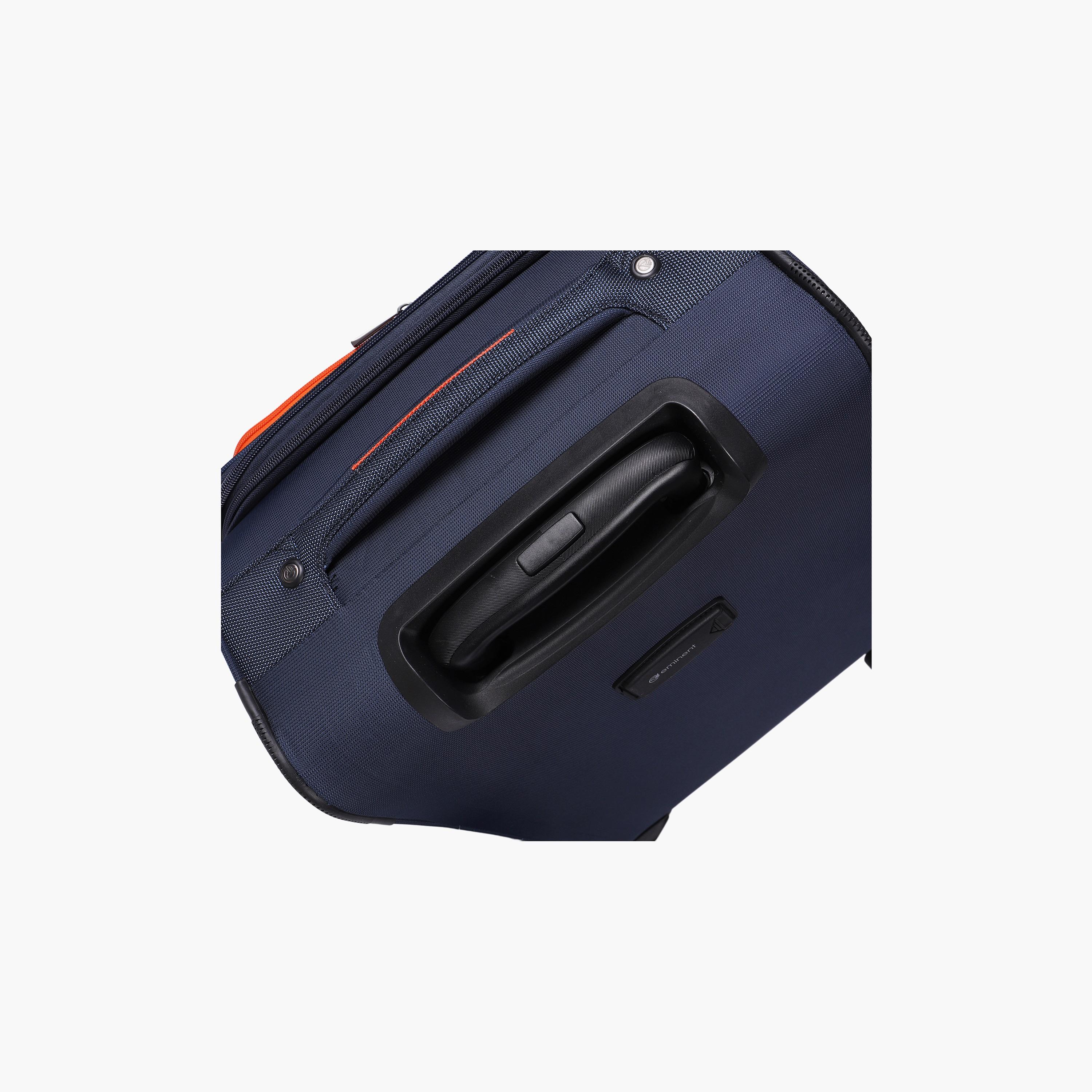 Eminent 51 CM Cabin Soft Case Luggage Trolley Bag with Double 4 Wheels | E765-travel-luggagesandbags-luggage-image-4