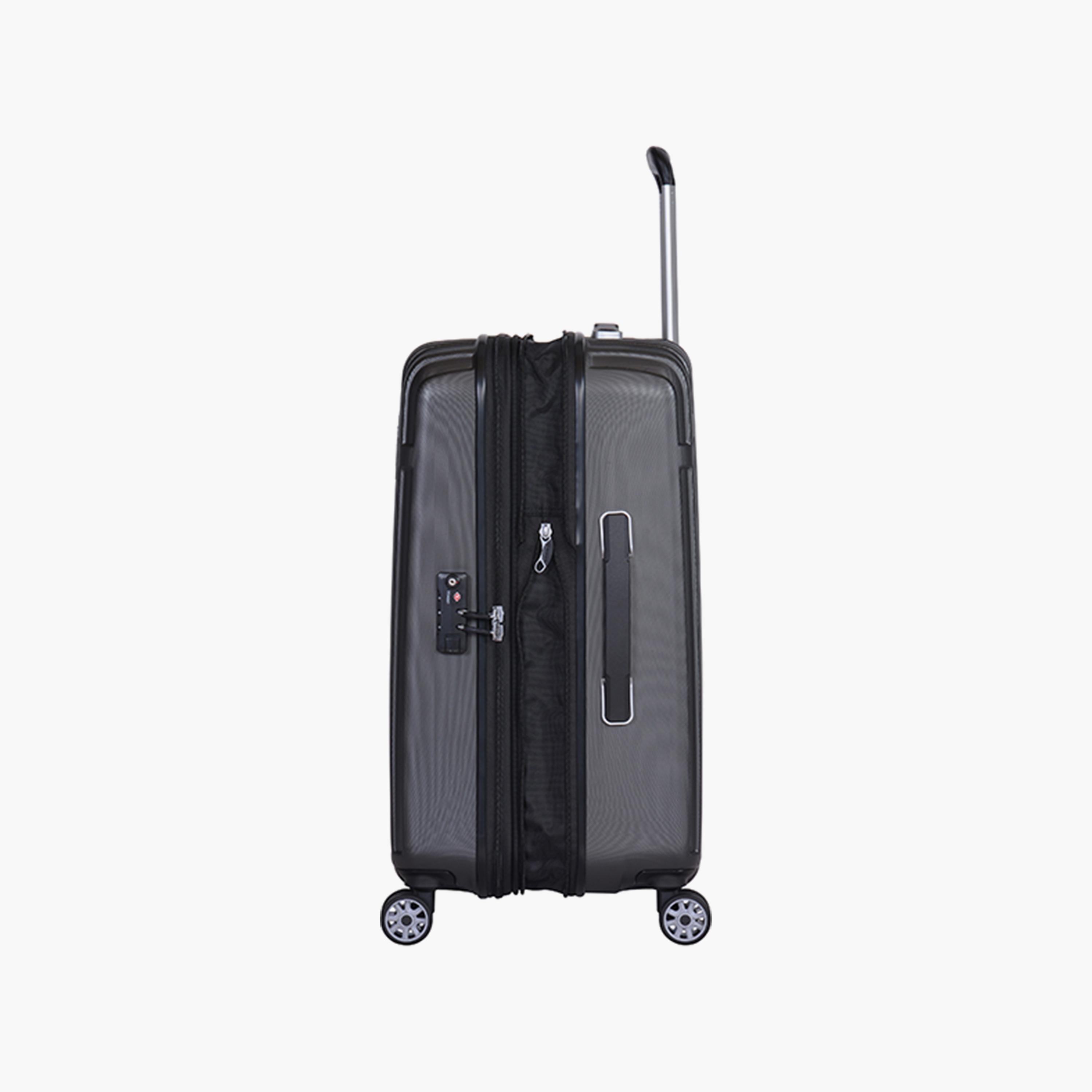 Buy Eminent 62 CM Medium Check In Hard Case Luggage Trolley Bag with 4 Wheels KG82 Online Centrepoint UAE