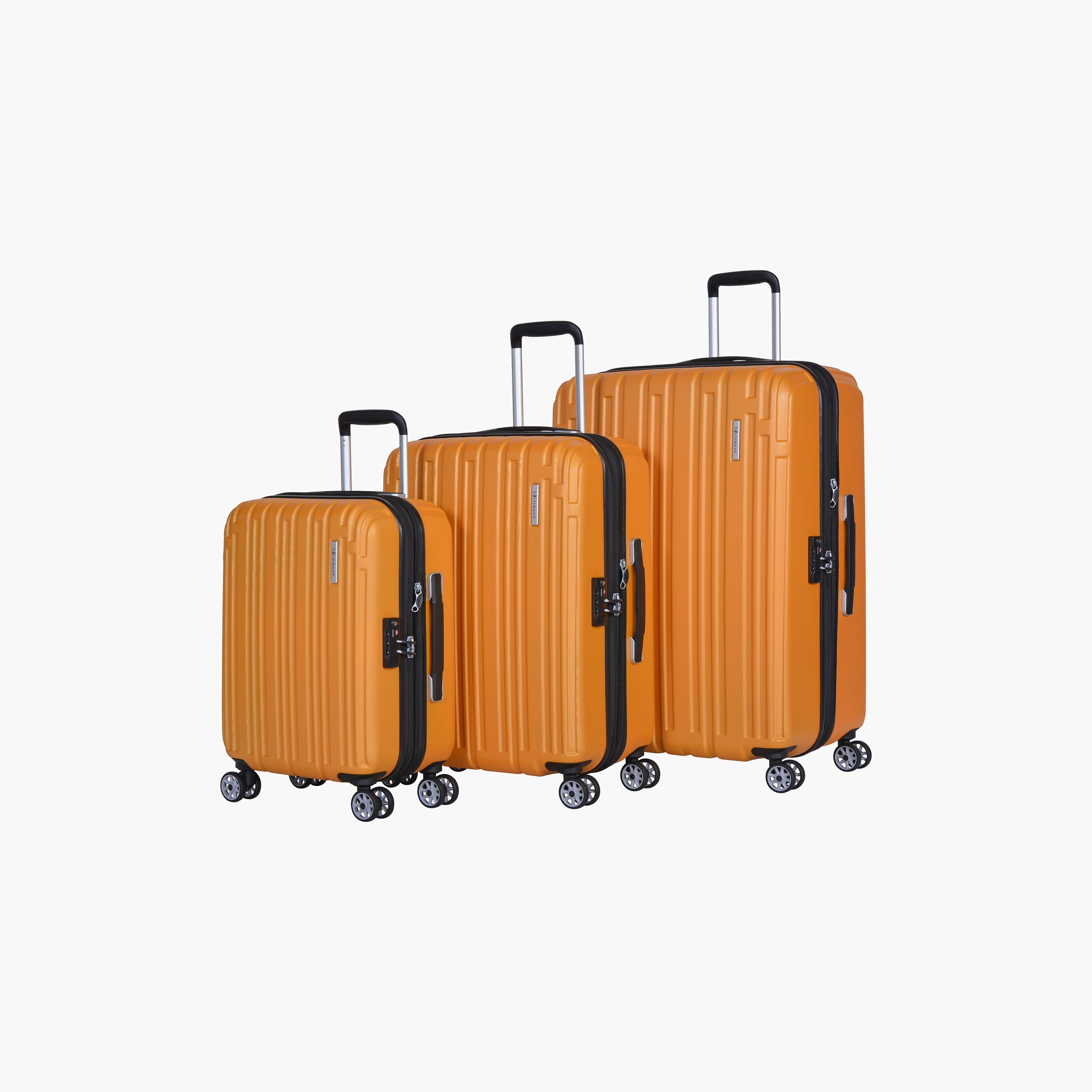 مجموعة إمينينت مكونة من 3 حقائب أمتعة بعجلات ذات هارد كيس مع 4 عجلات | KG82-travel-luggagesandbags-luggage-image-1