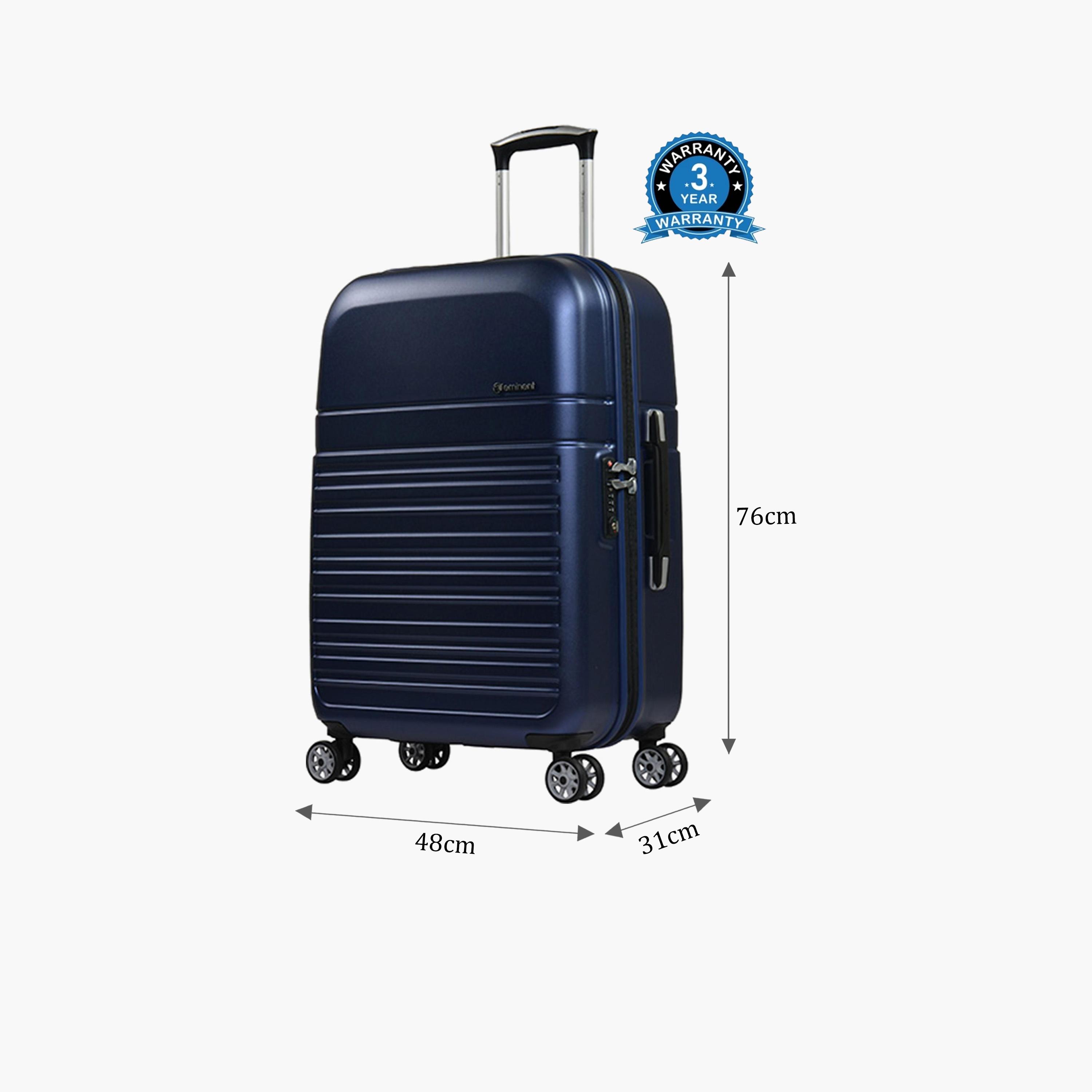 Eminent 76 CM Large Check-In Hard Case Luggage Trolley Bag with Double 4 Wheels | KF91-travel-luggagesandbags-luggage-image-2