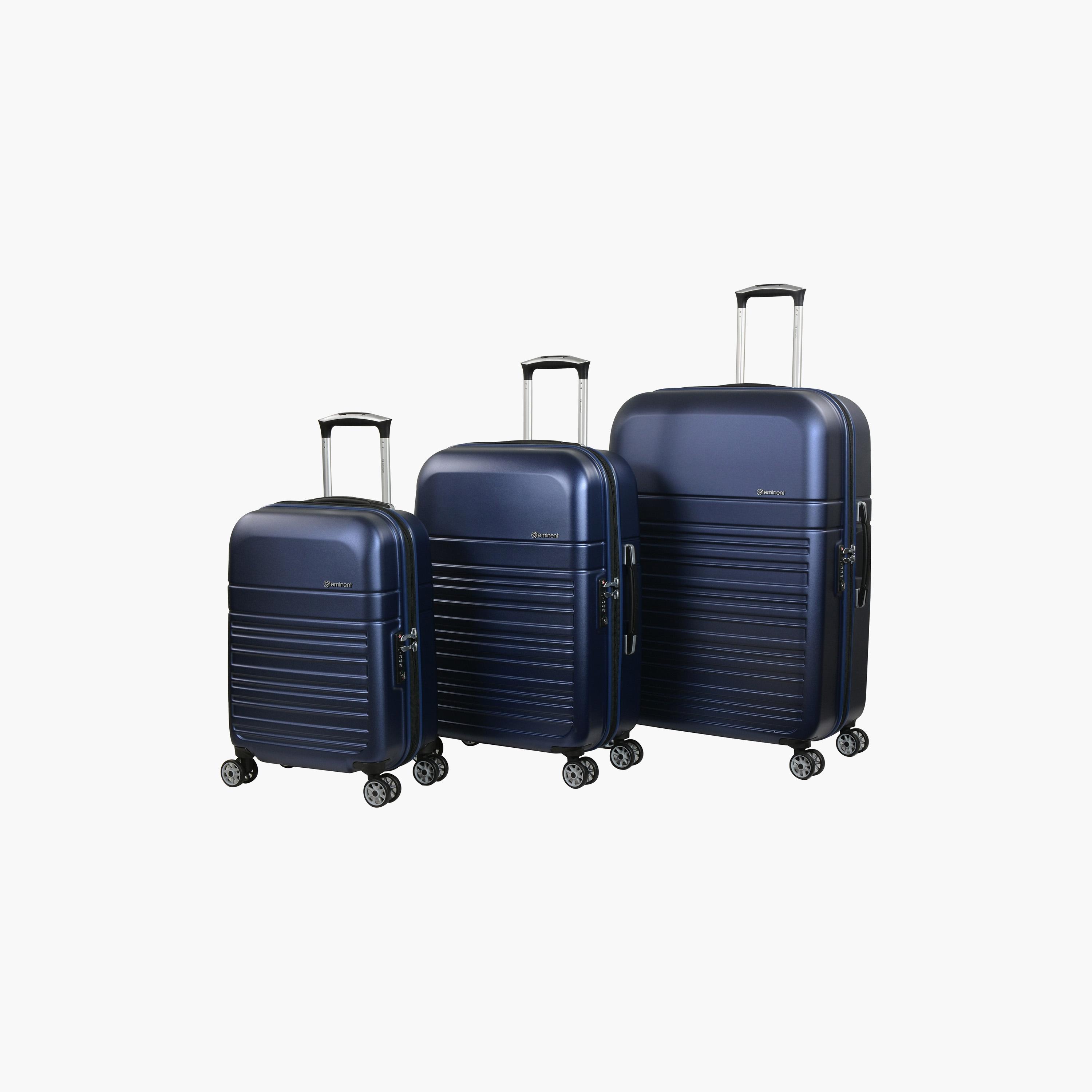 مجموعة إمينينت مكونة من 3 حقائب أمتعة بعجلات ذات هارد كيس مع 4 عجلات مزدوجة | KF91-travel-luggagesandbags-luggage-image-1
