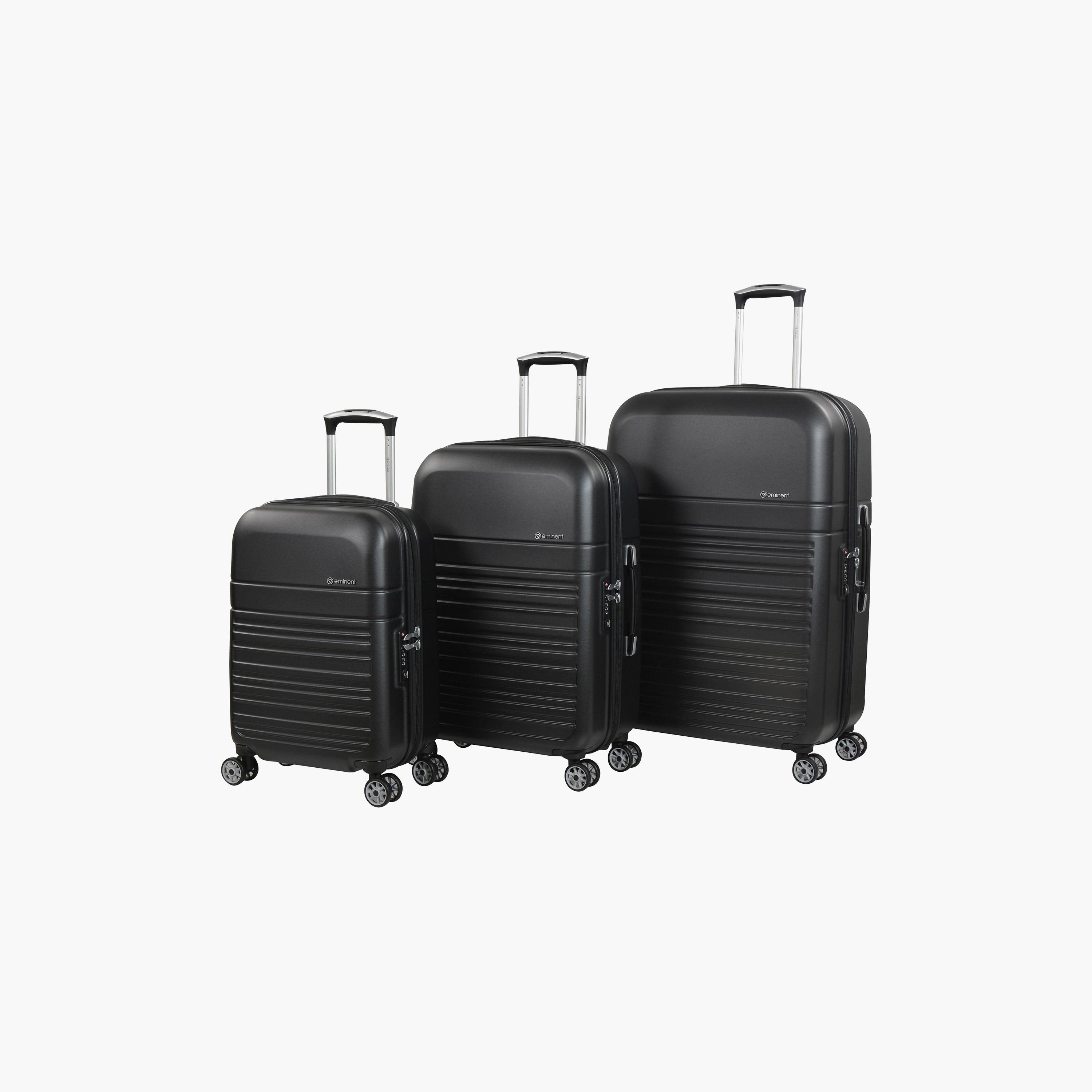 مجموعة إمينينت مكونة من 3 حقائب أمتعة بعجلات ذات هارد كيس مع 4 عجلات مزدوجة | KF91-travel-luggagesandbags-luggage-image-1