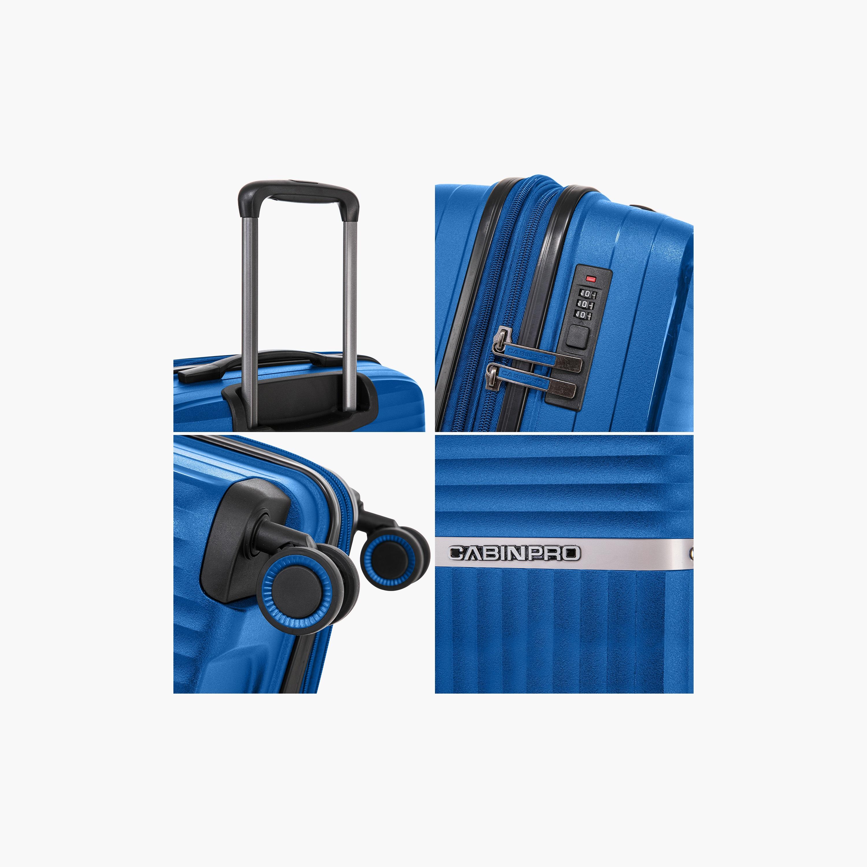 CabinPro 54 CM Cabin Hard Case Luggage Trolley Bag with Double 4 Wheels | CP002-travel-luggagesandbags-luggage-image-4