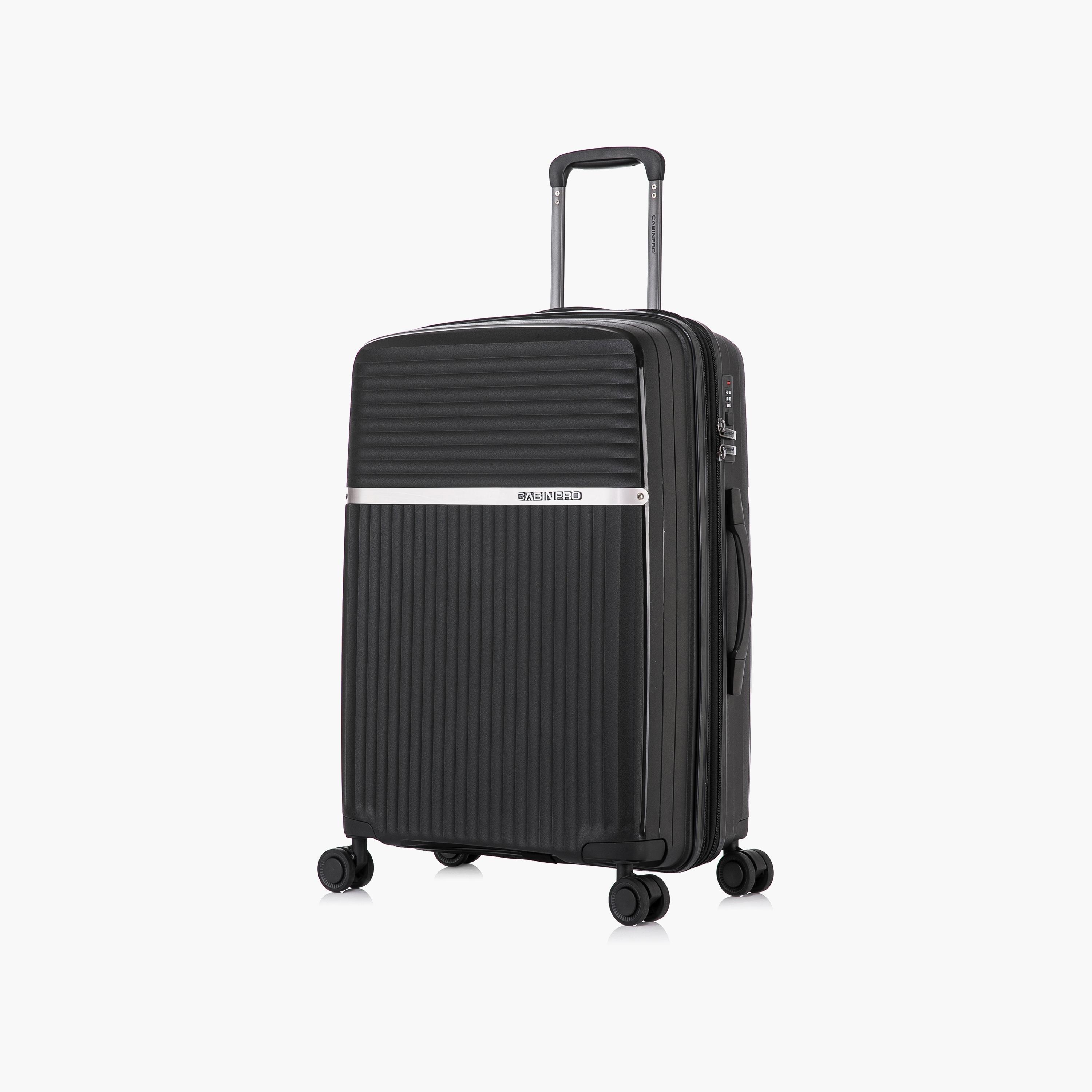 CabinPro 64 CM Medium Check-In Hard Case Luggage Trolley Bag with Double 4 Wheels | CP002-travel-luggagesandbags-luggage-image-1