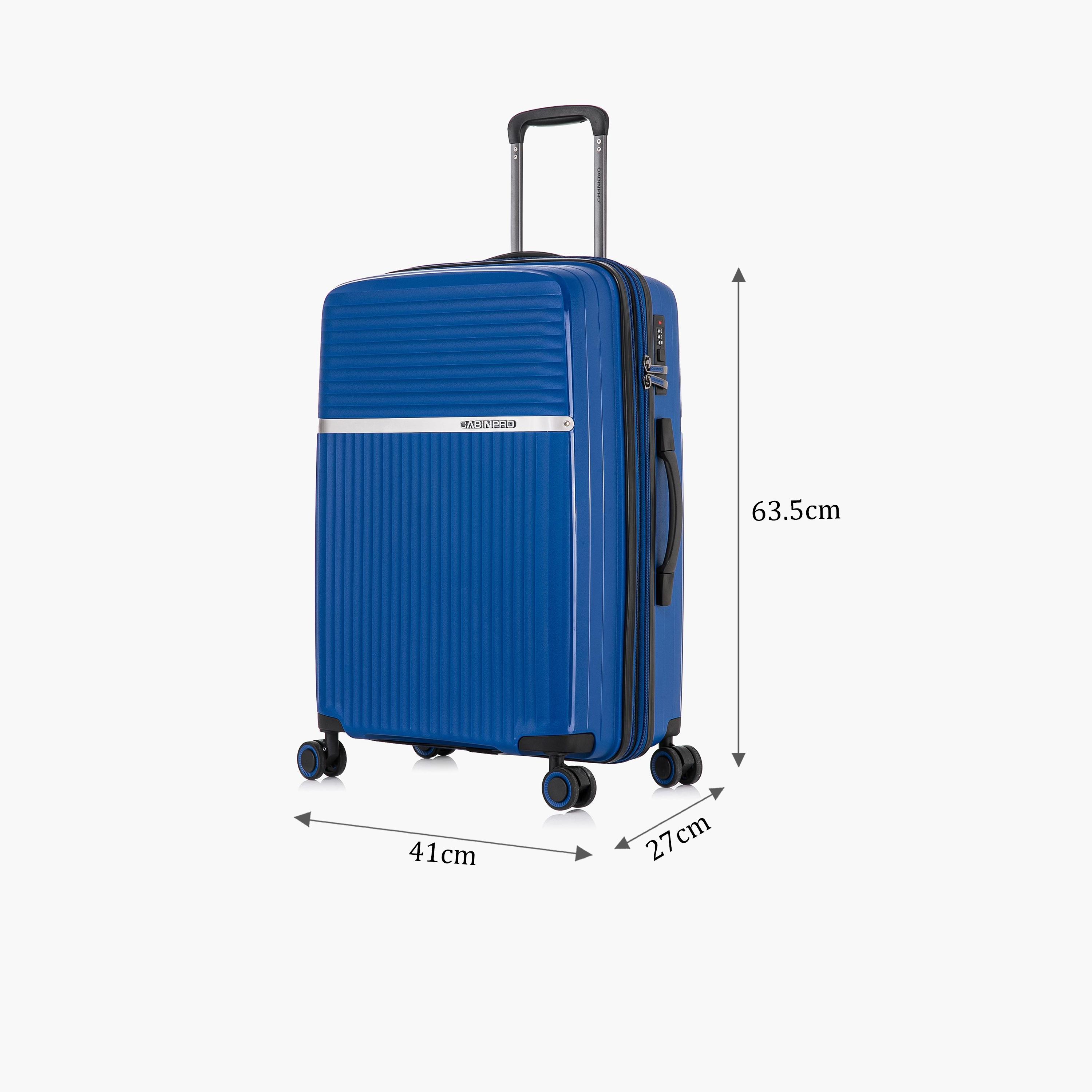 CabinPro 64 CM Medium Check-In Hard Case Luggage Trolley Bag with Double 4 Wheels | CP002-travel-luggagesandbags-luggage-image-2