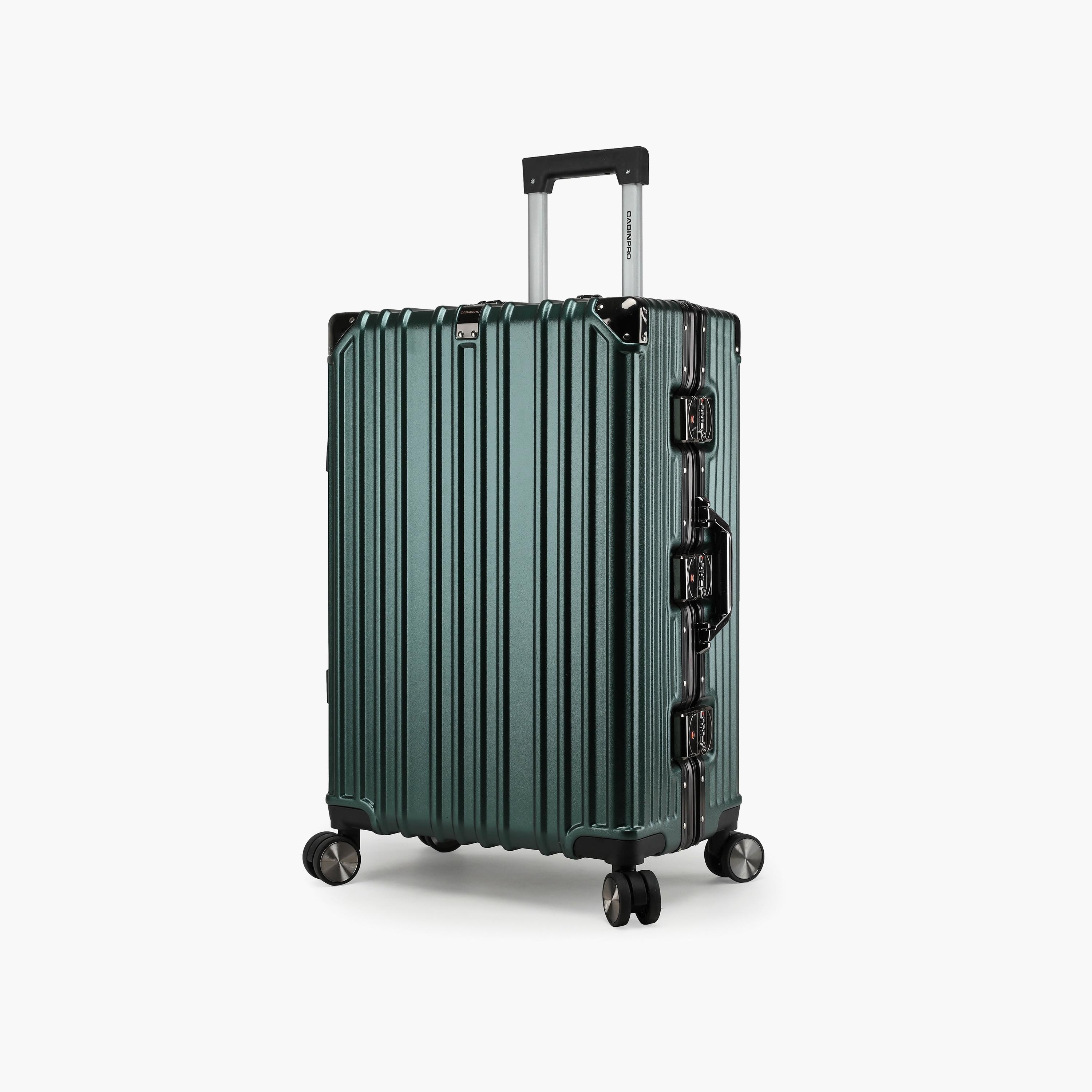 CabinPro 66 CM Medium Check-In Hard Case Luggage Trolley Bag with Double 4 Wheels | CP001-travel-luggagesandbags-luggage-image-1