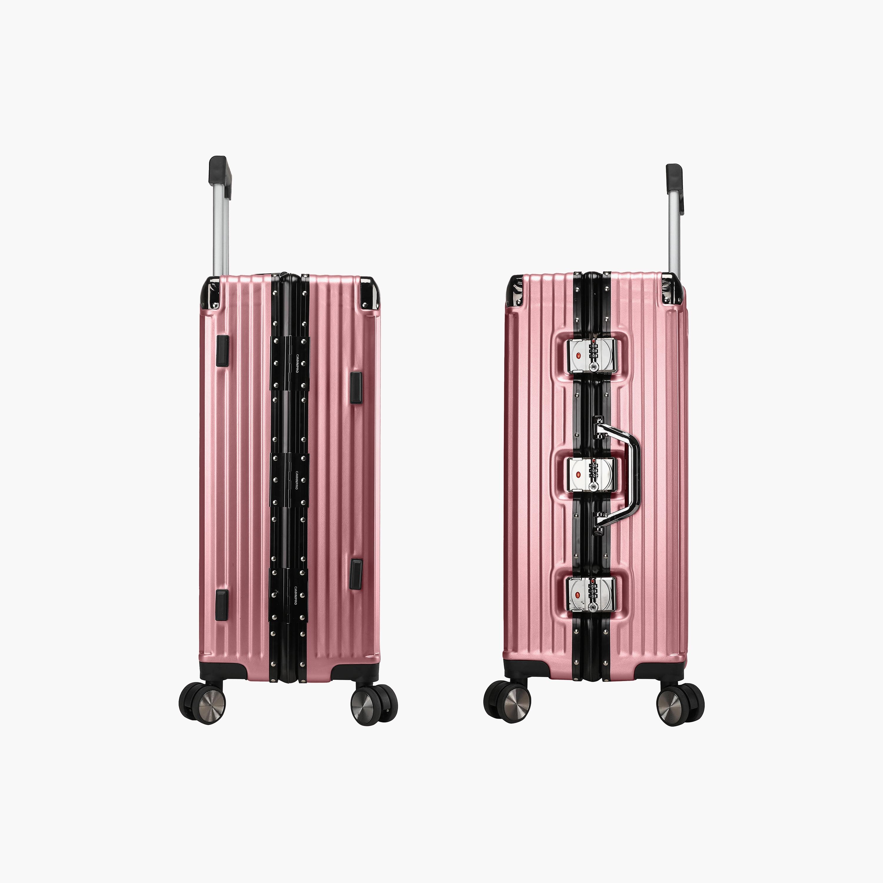 CabinPro Set of 3 Hard Case Luggage Trolley Bag with Double 4 Spinner Wheels | CP001-travel-luggagesandbags-luggage-image-3