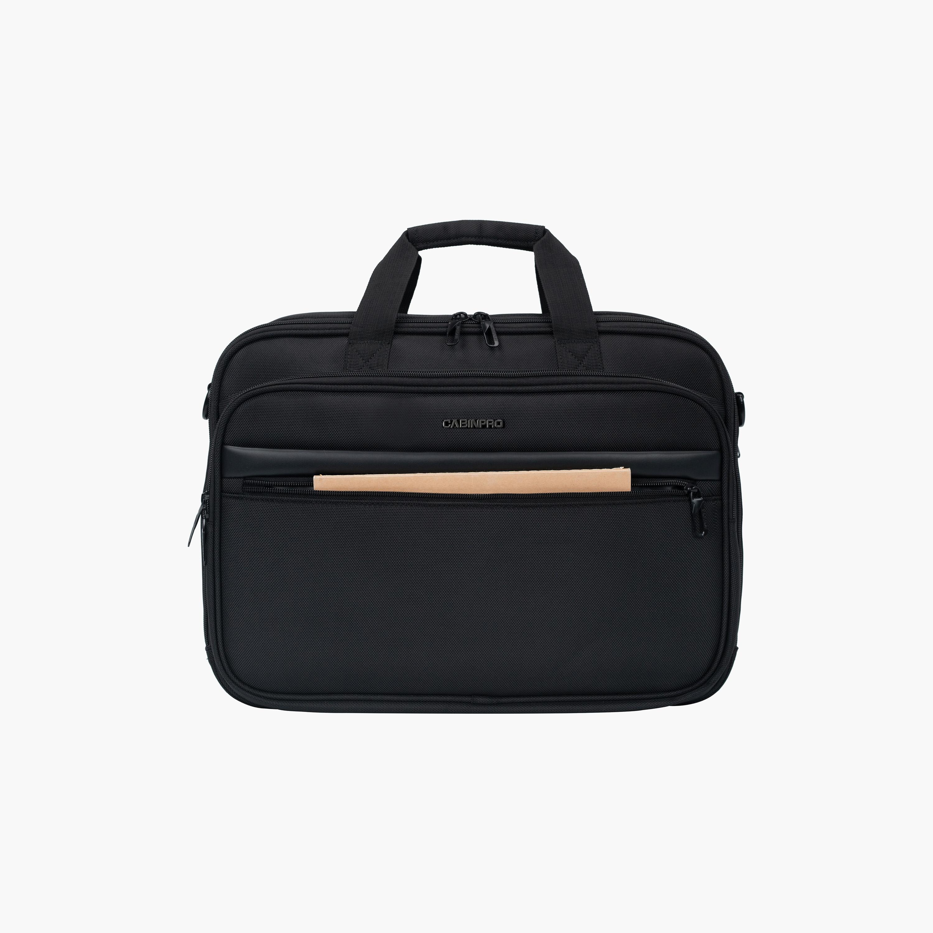 CabinPro Plain Laptop Bag with Adjustable Shoulder Strap | CP011-LP-men-bags-image-1