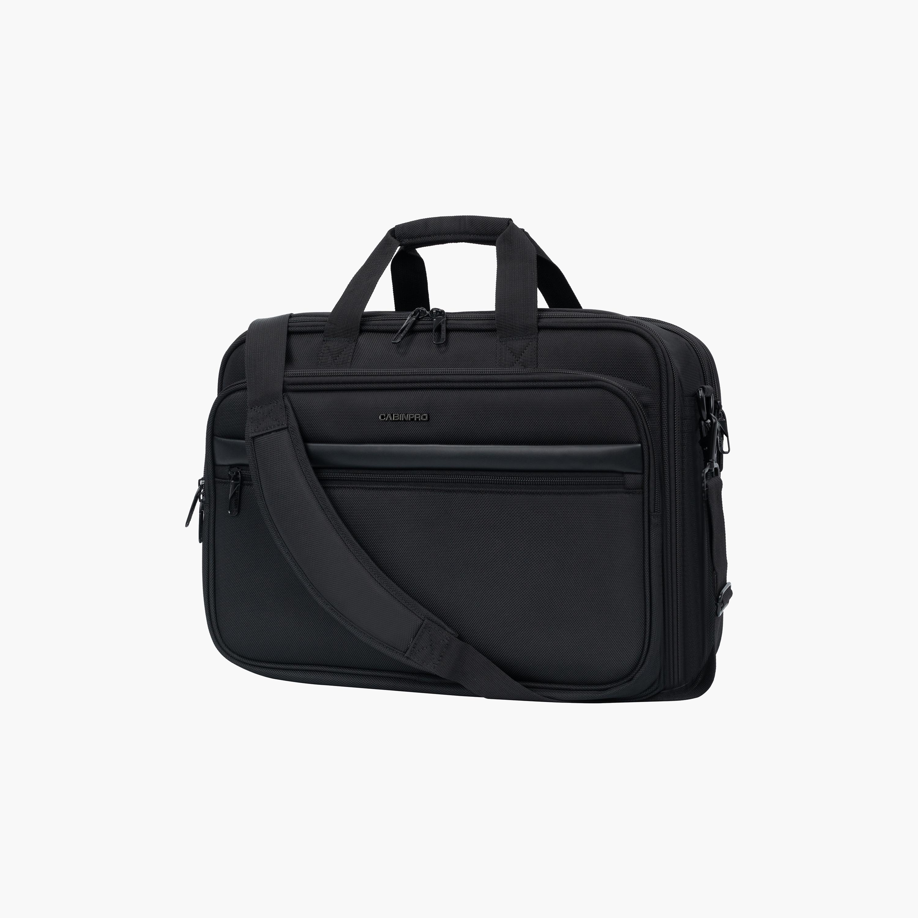 CabinPro Plain Laptop Bag with Adjustable Shoulder Strap | CP011-LP-men-bags-image-2