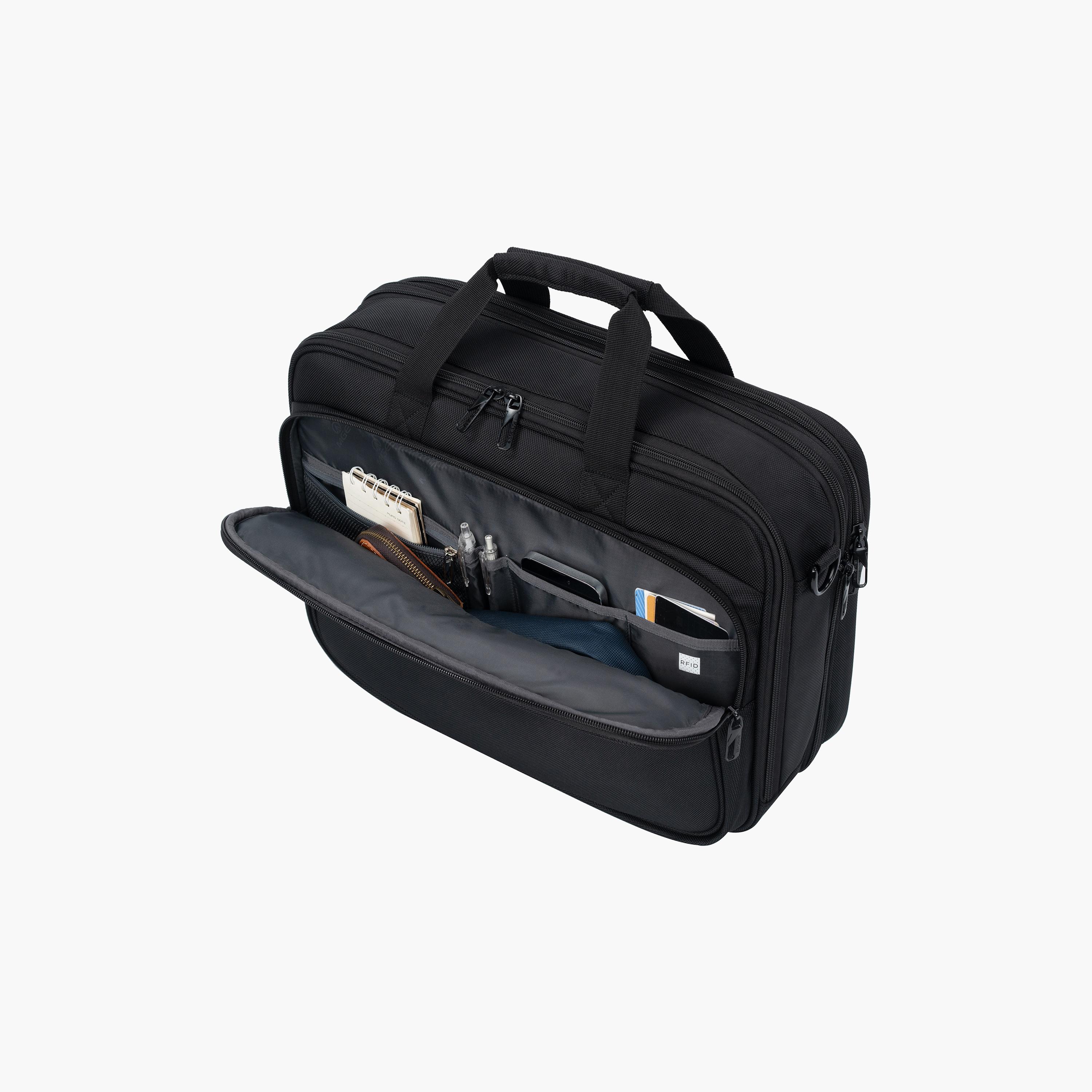 CabinPro Plain Laptop Bag with Adjustable Shoulder Strap | CP011-LP-men-bags-image-4
