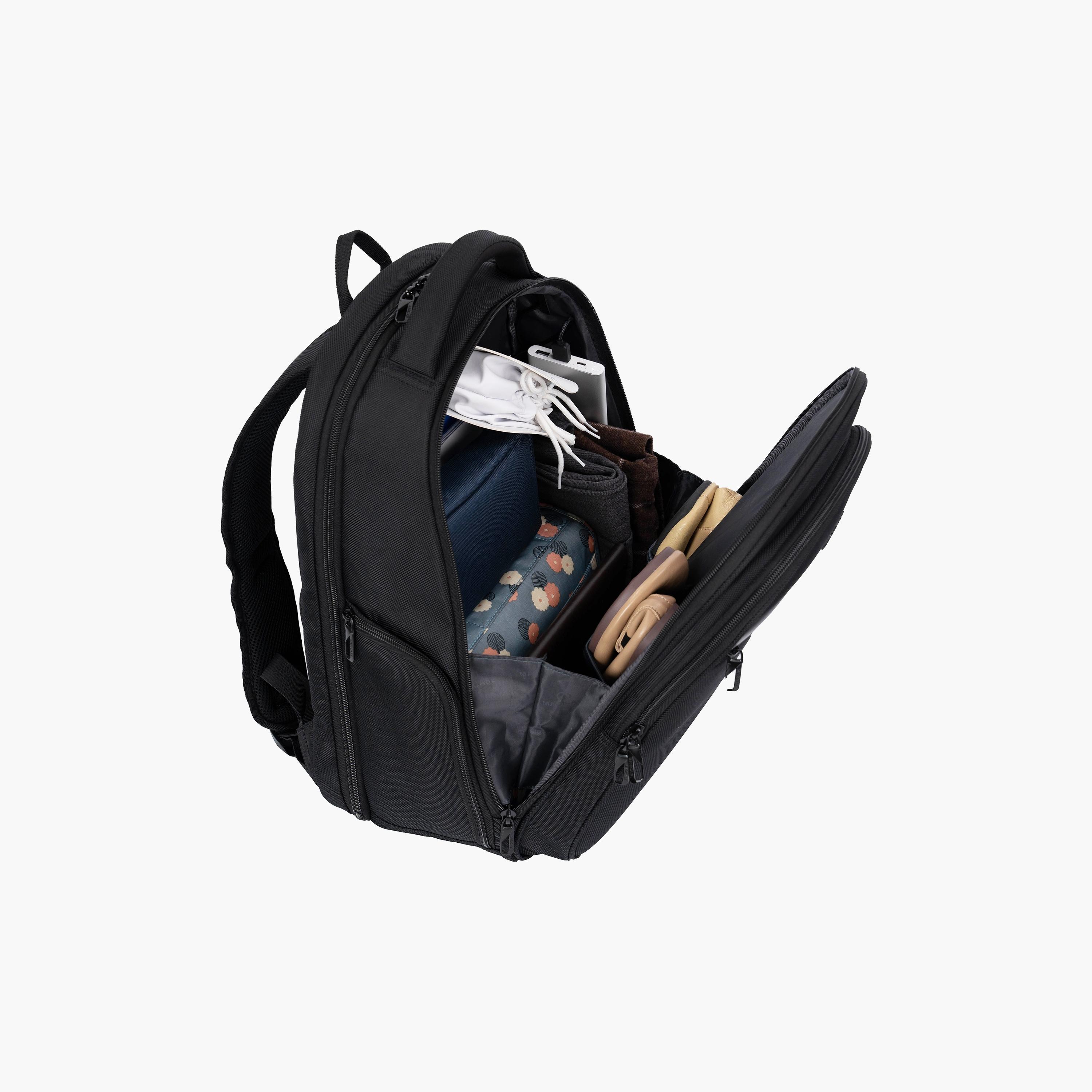 CabinPro 23 L | 18.5 Inch Plain Backpack with Adjustable Straps and USB Port-school-bagsandbackpacks-backpacks-image-4