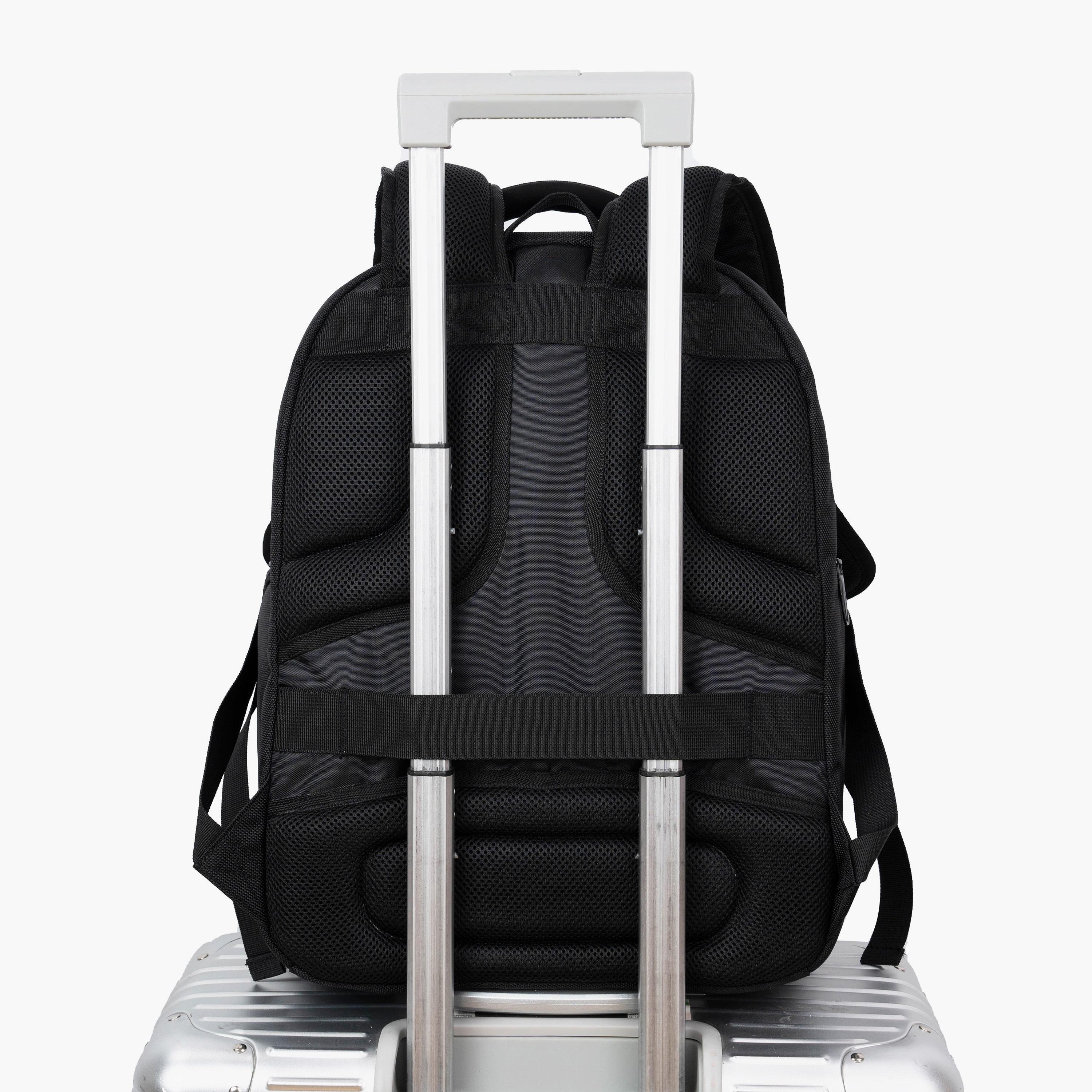 CabinPro 23 L | 18.5 Inch Plain Backpack with Adjustable Straps and USB Port-school-bagsandbackpacks-backpacks-image-5