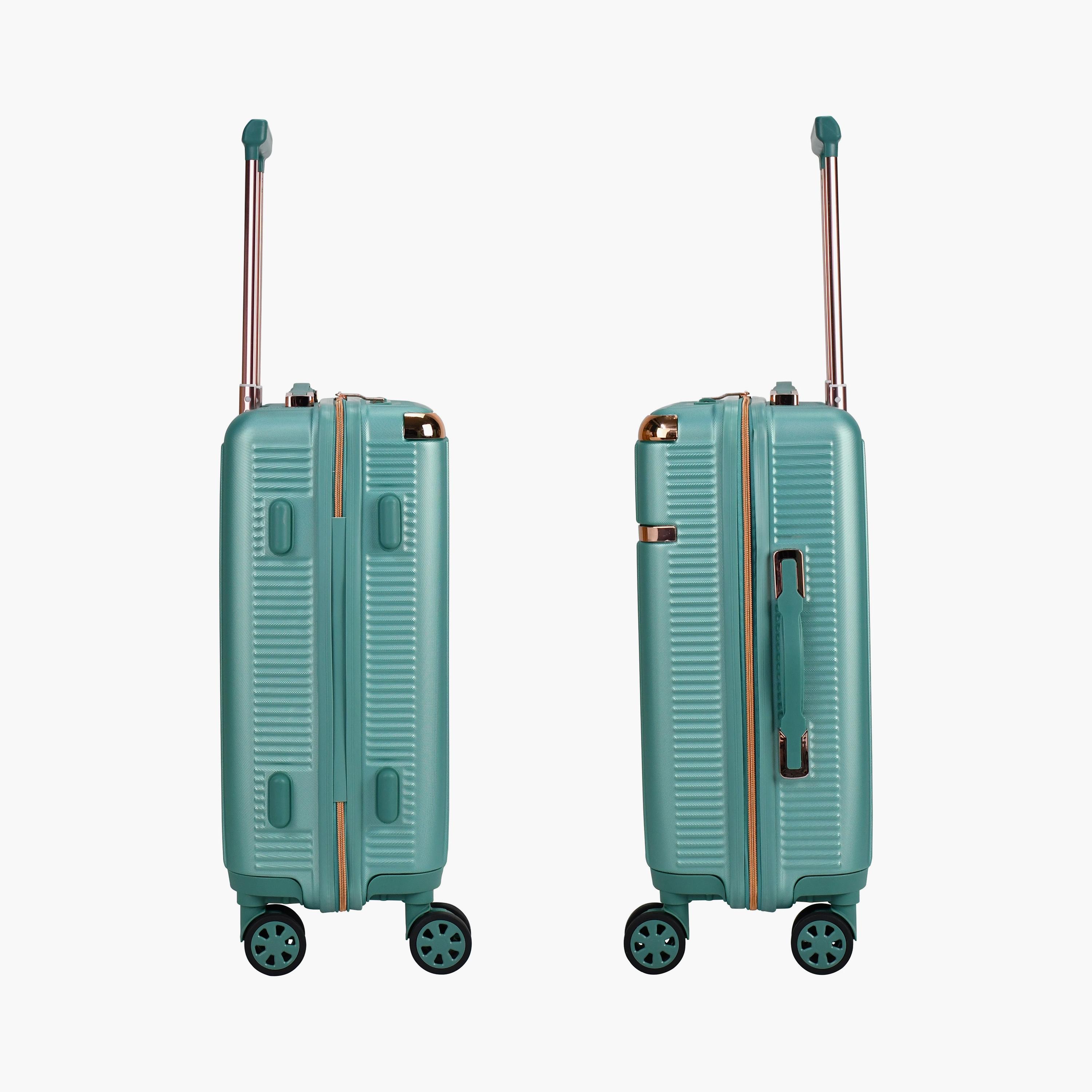 Senator 55 cm Hard Case Cabin Luggage Trolley Bag with Double 4 Wheels | A5123-travel-luggagesandbags-luggage-image-7