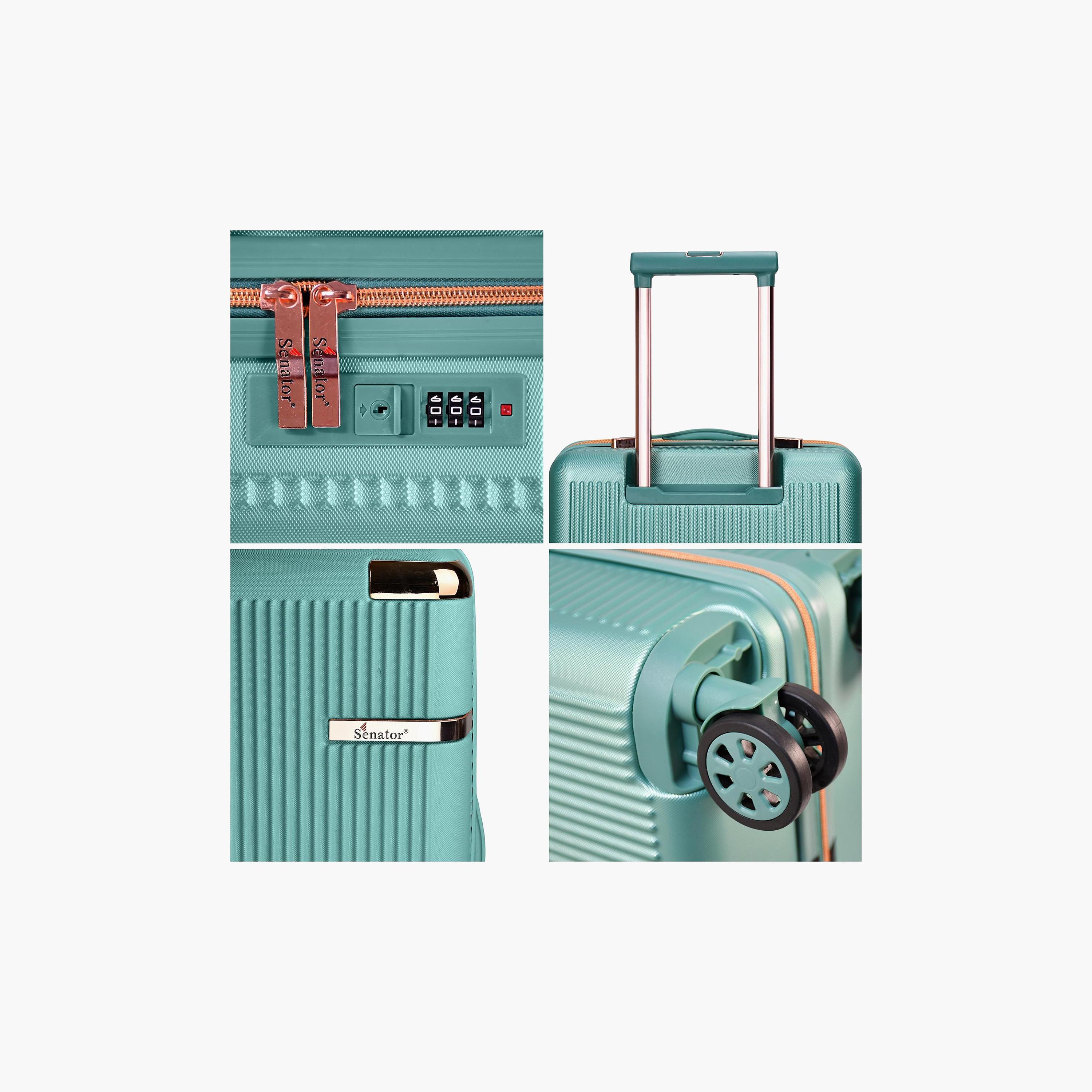 Senator 65 CM Medium Check-In  Hard Case Luggage Trolley Bag with Double 4 Wheels | A5123-travel-luggagesandbags-luggage-image-5