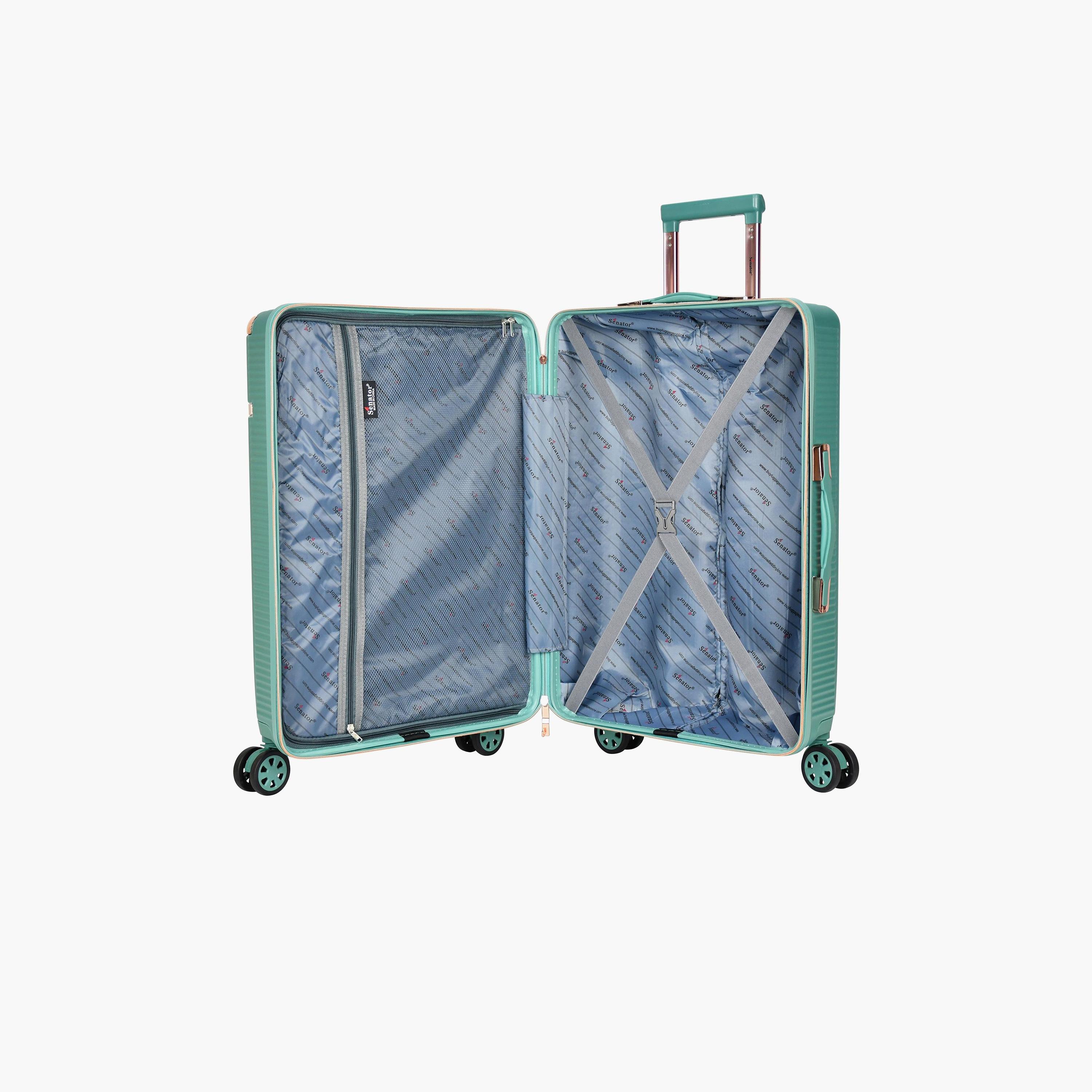 Senator 65 CM Medium Check-In  Hard Case Luggage Trolley Bag with Double 4 Wheels | A5123-travel-luggagesandbags-luggage-image-8