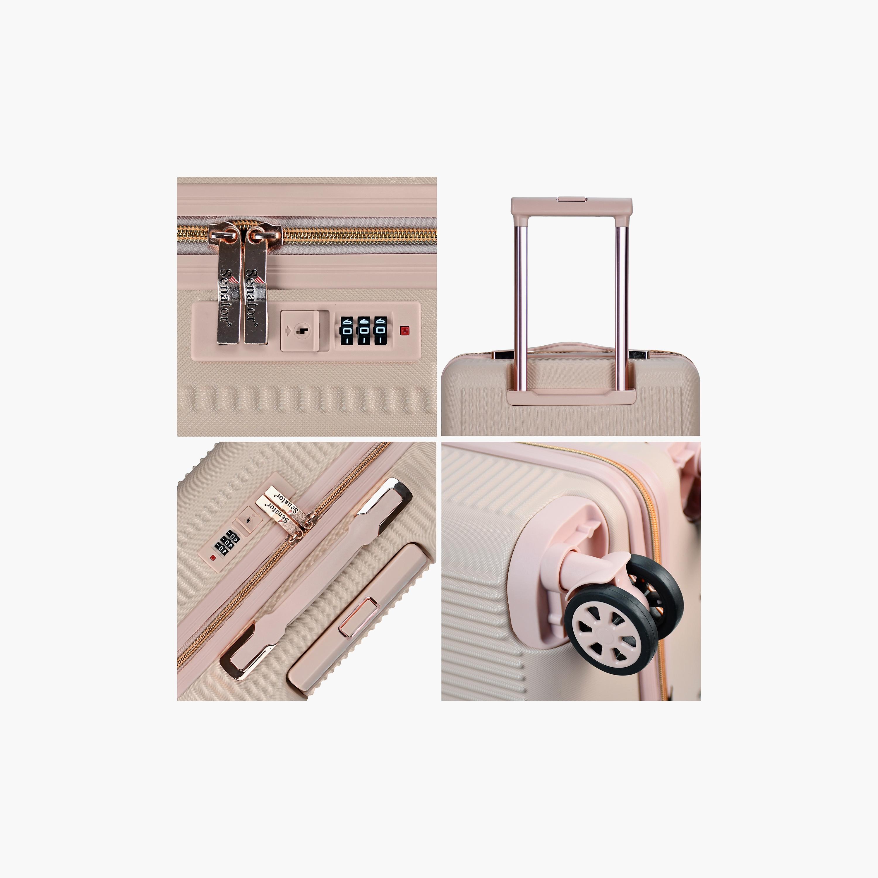 Senator 75 CM Large Check-In Hard Case Large Luggage Trolley Bag with Double 4 Wheels | A5123-travel-luggagesandbags-luggage-image-4