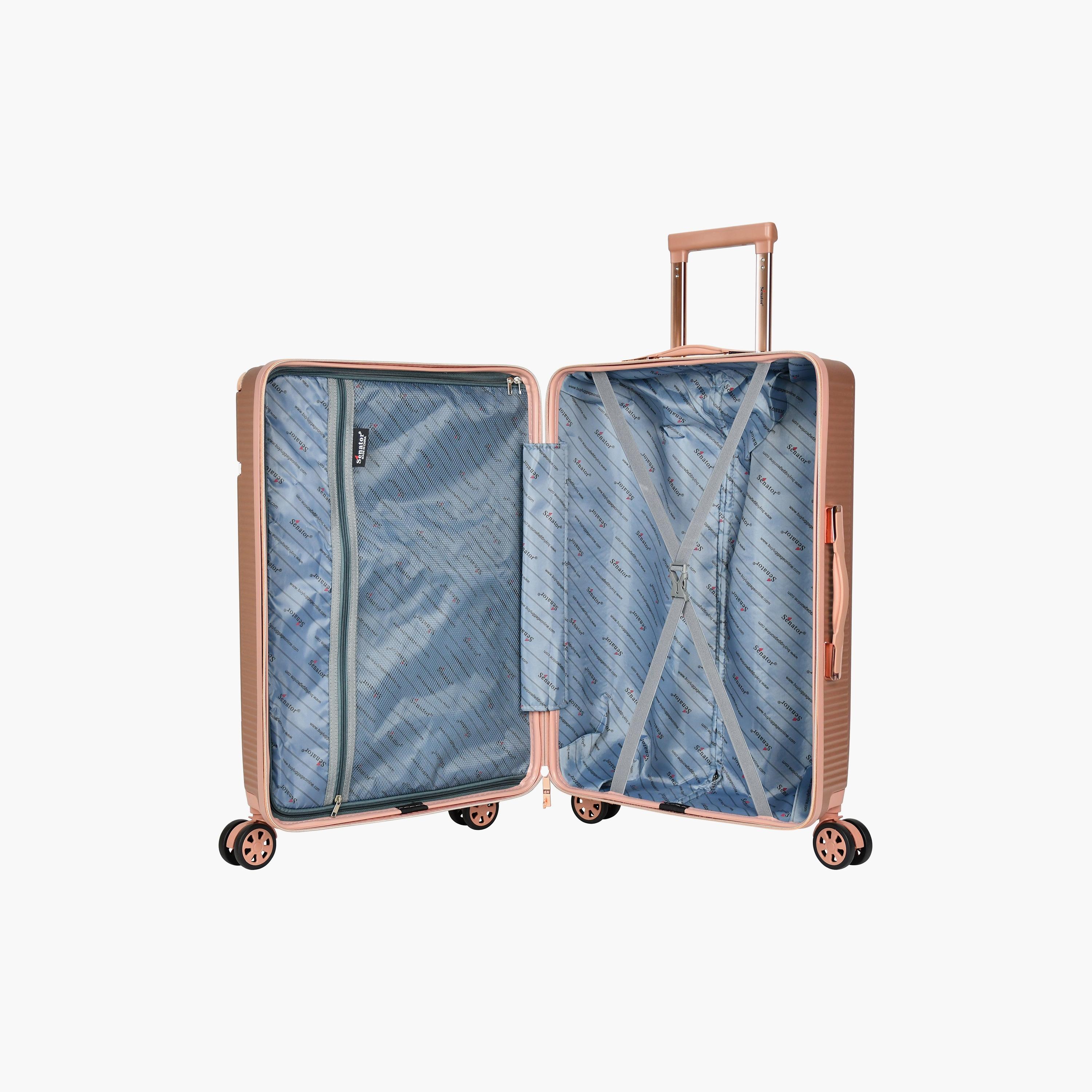 Senator 84 cm Hard Case Extra Large Luggage Trolley Bag with Double 4 Wheels | A5123-travel-luggagesandbags-luggage-image-5