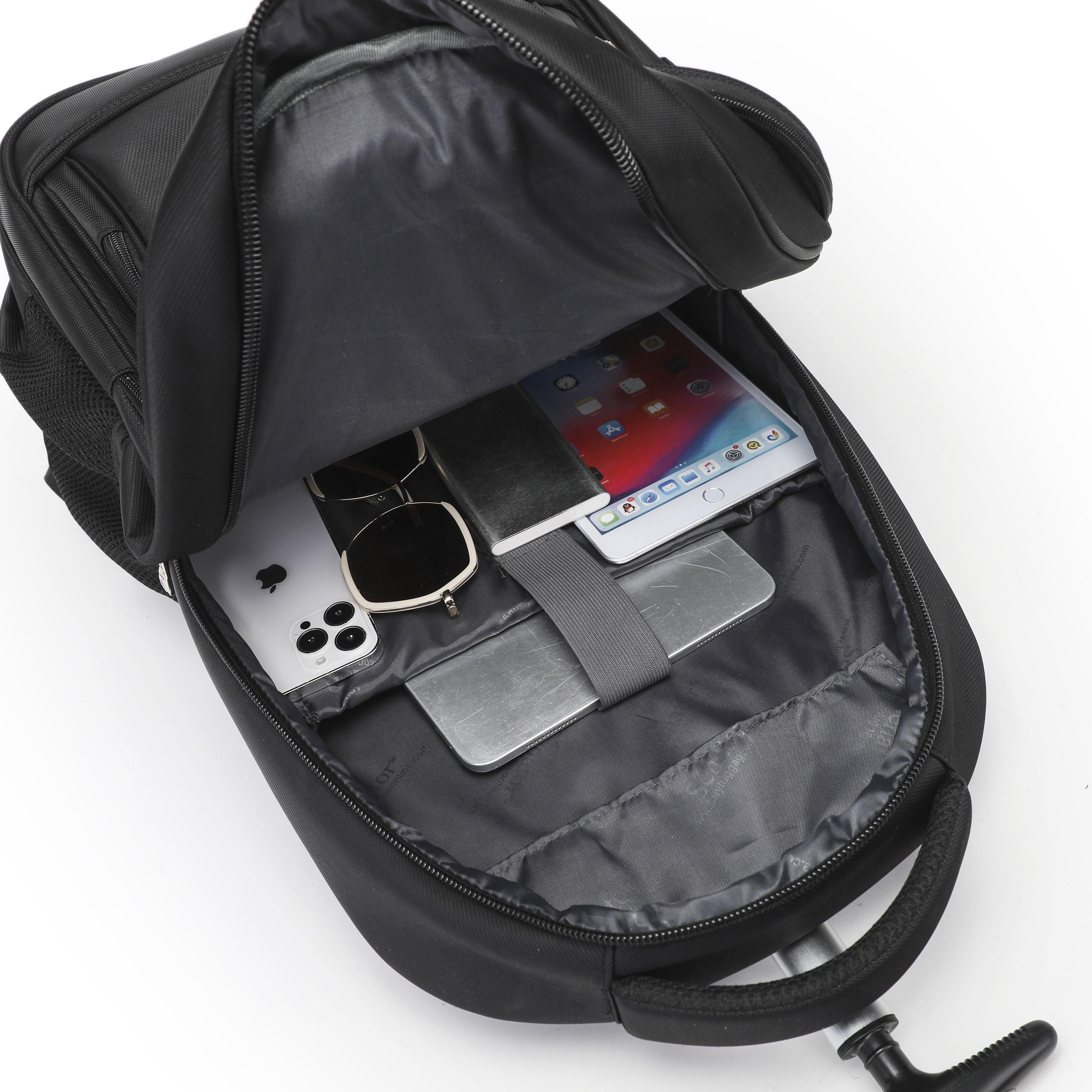Senator 54 CM Cabin Rolling Trolley Backpack with Retractable Handle | KH8044-travel-luggagesandbags-backpacks-image-7