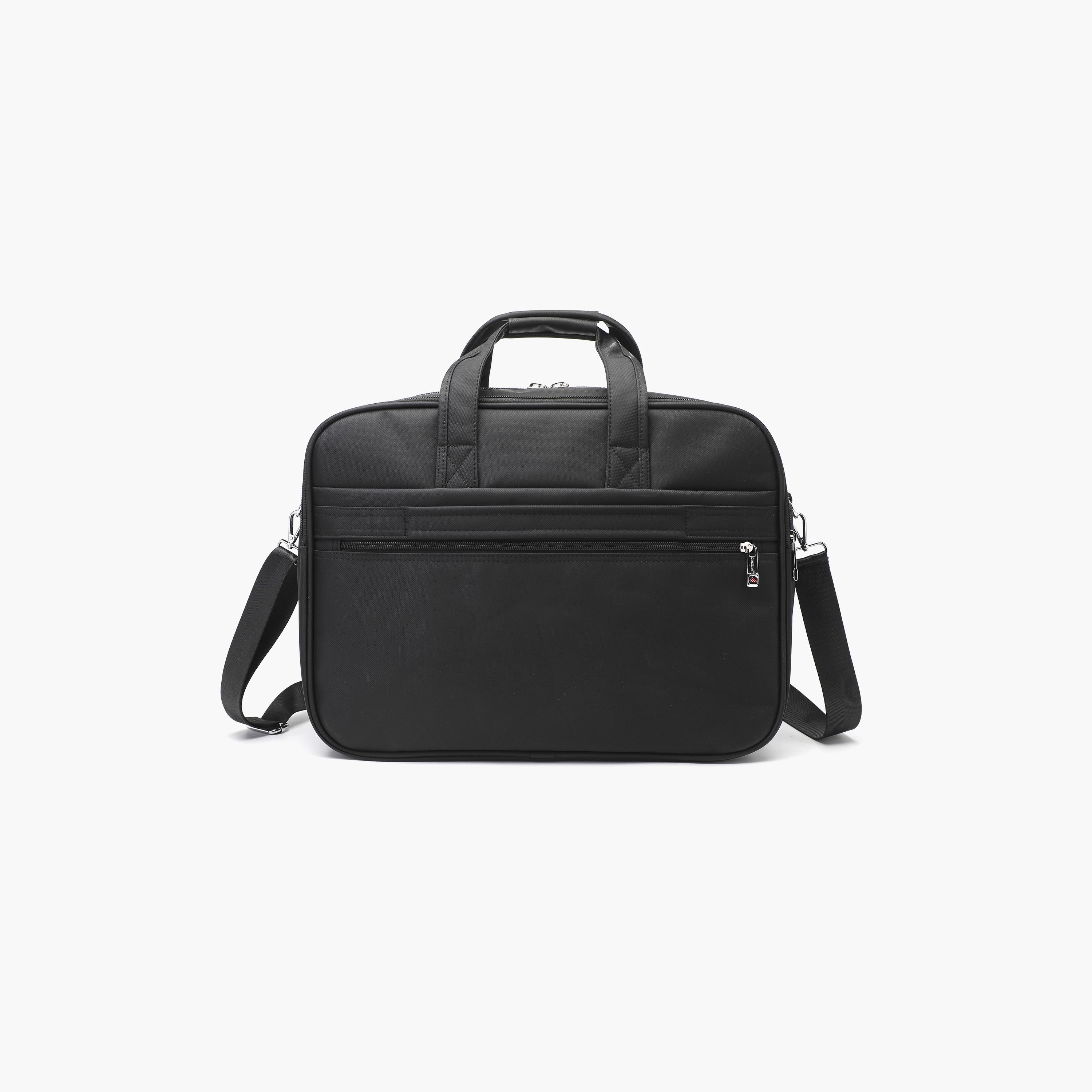Senator Plain Laptop Bag with Detachable Strap | KH8046-men-bags-image-4
