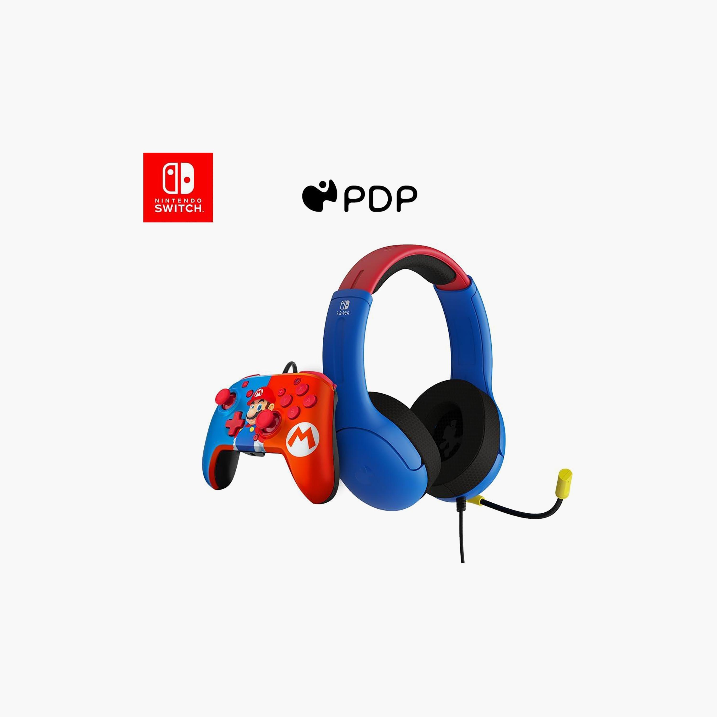 PDP Switch Mario Headset and Controller Bundle | 500-230-MAR-electronics-gamesandconsoles-image-1