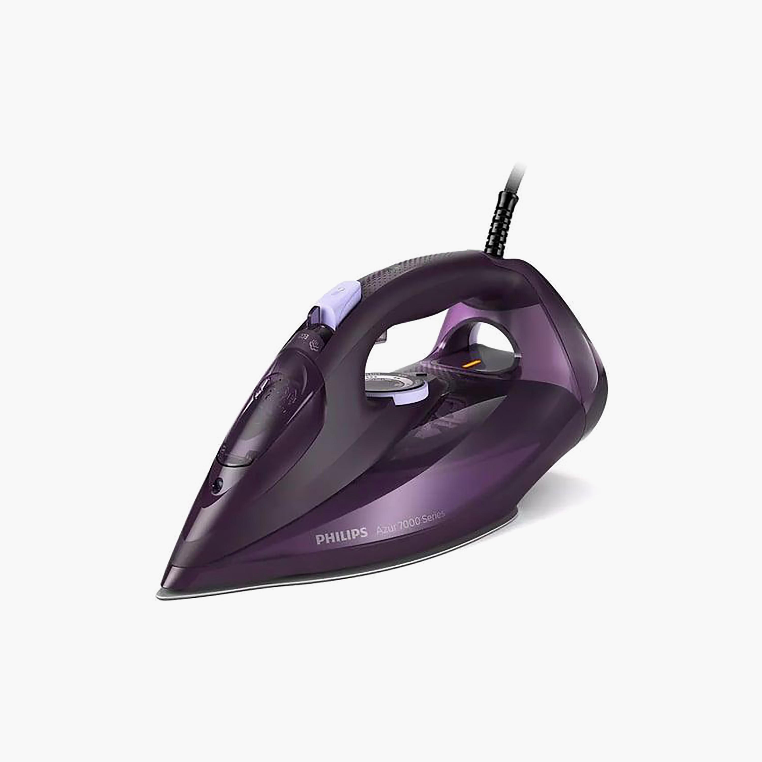 Philips 7000 Series HV Steam Iron Dark Purple | DST7051-household-appliances-homeappliances-ironandsteamers-image-1