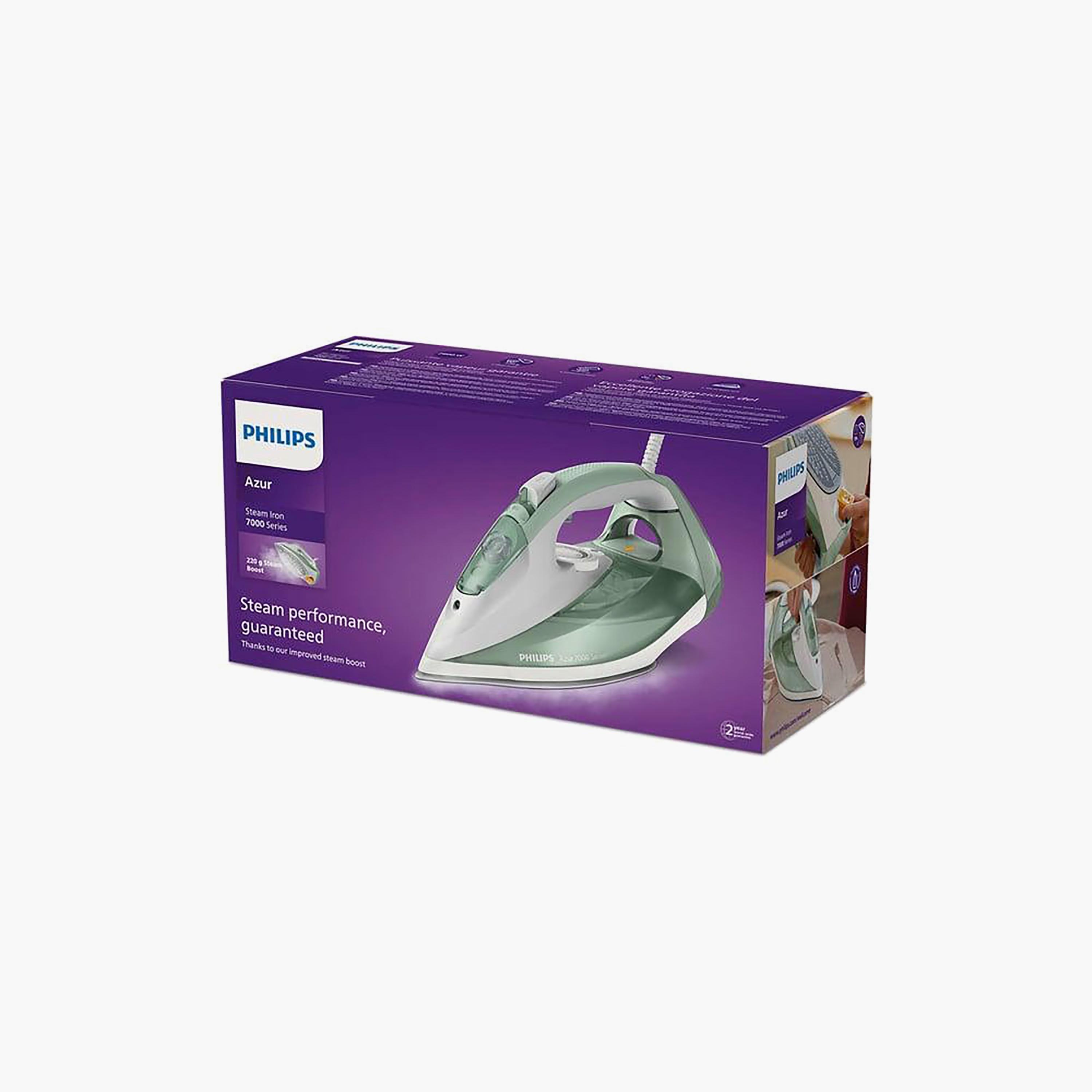 Philips 7000 Series HV Steam Iron Dessert Green-Grey | DST7012-household-appliances-homeappliances-ironandsteamers-image-3