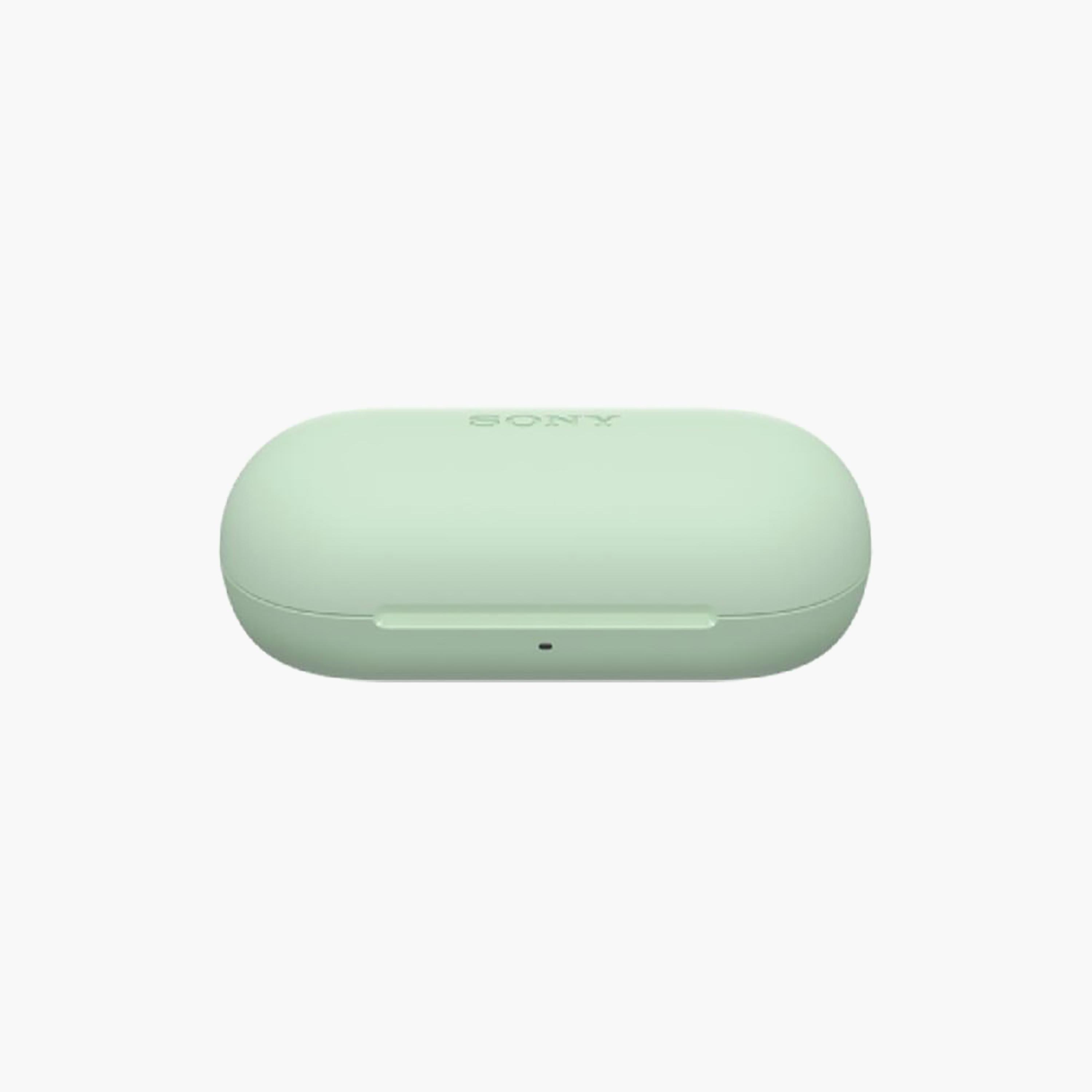 سوني ترو وايرلس مع خاصية إلغاء الضوضاء باللون الأخضر | WFC700N/ز-electronics-headphonesandearphones-image-2