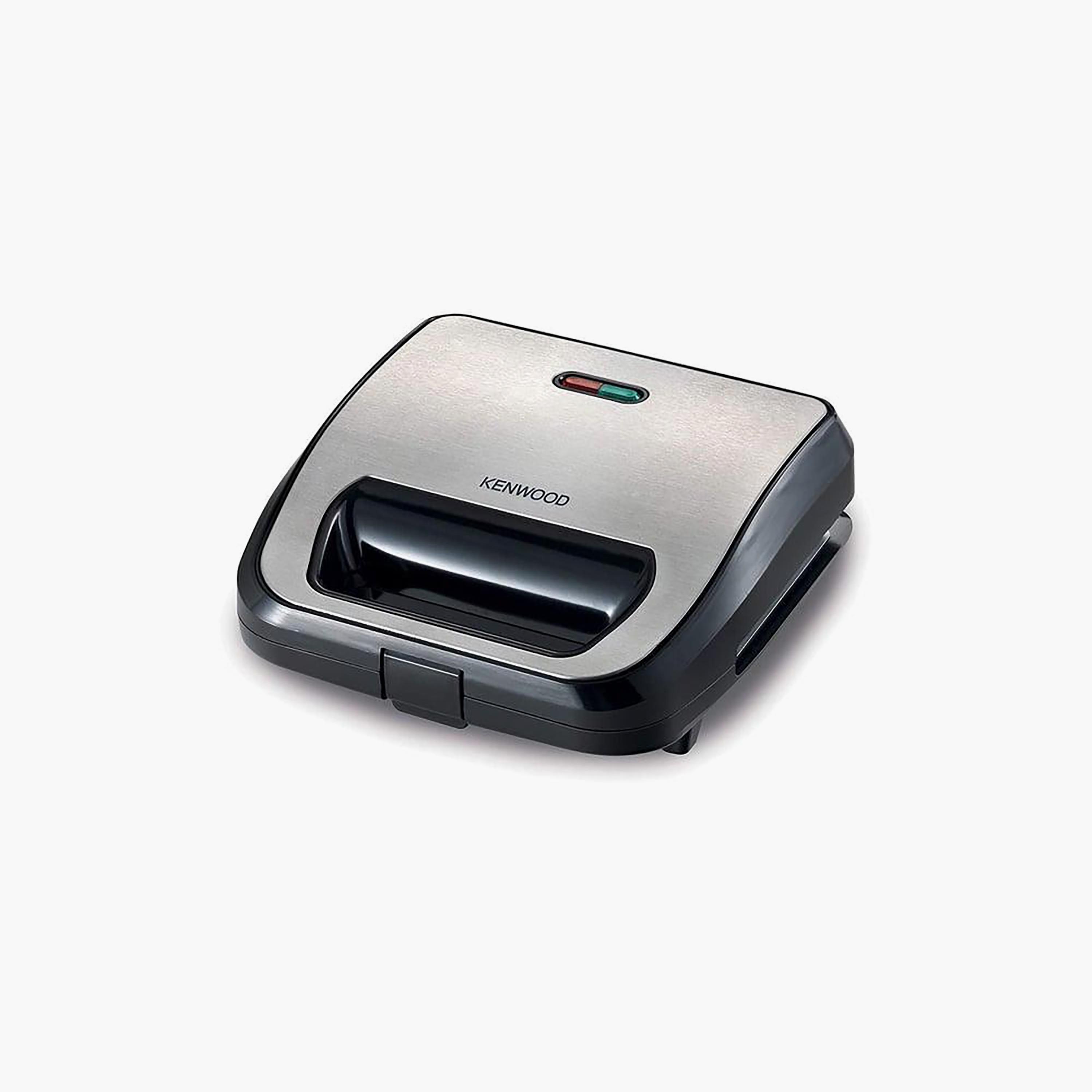 صانعة الساندوتشات 3 أطباق من كينوود ذو 3 في 1 باللون الأسود  |  SMM02.000SI-household-appliances-kitchenappliances-toasters-image-1