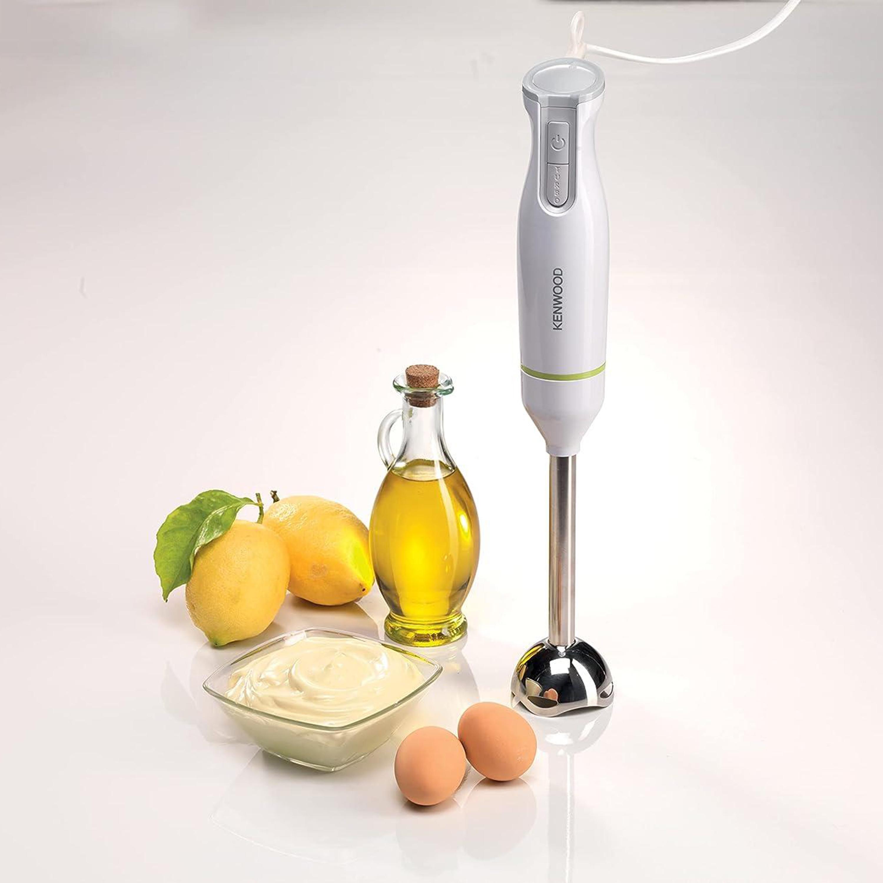 خلاط يدوي 600 واط ذو 1 سبيد بلس تيربو من من كينوود بلون أبيض  |  HBM02.001WH-household-appliances-kitchenappliances-blendersmixersandgrinders-image-4